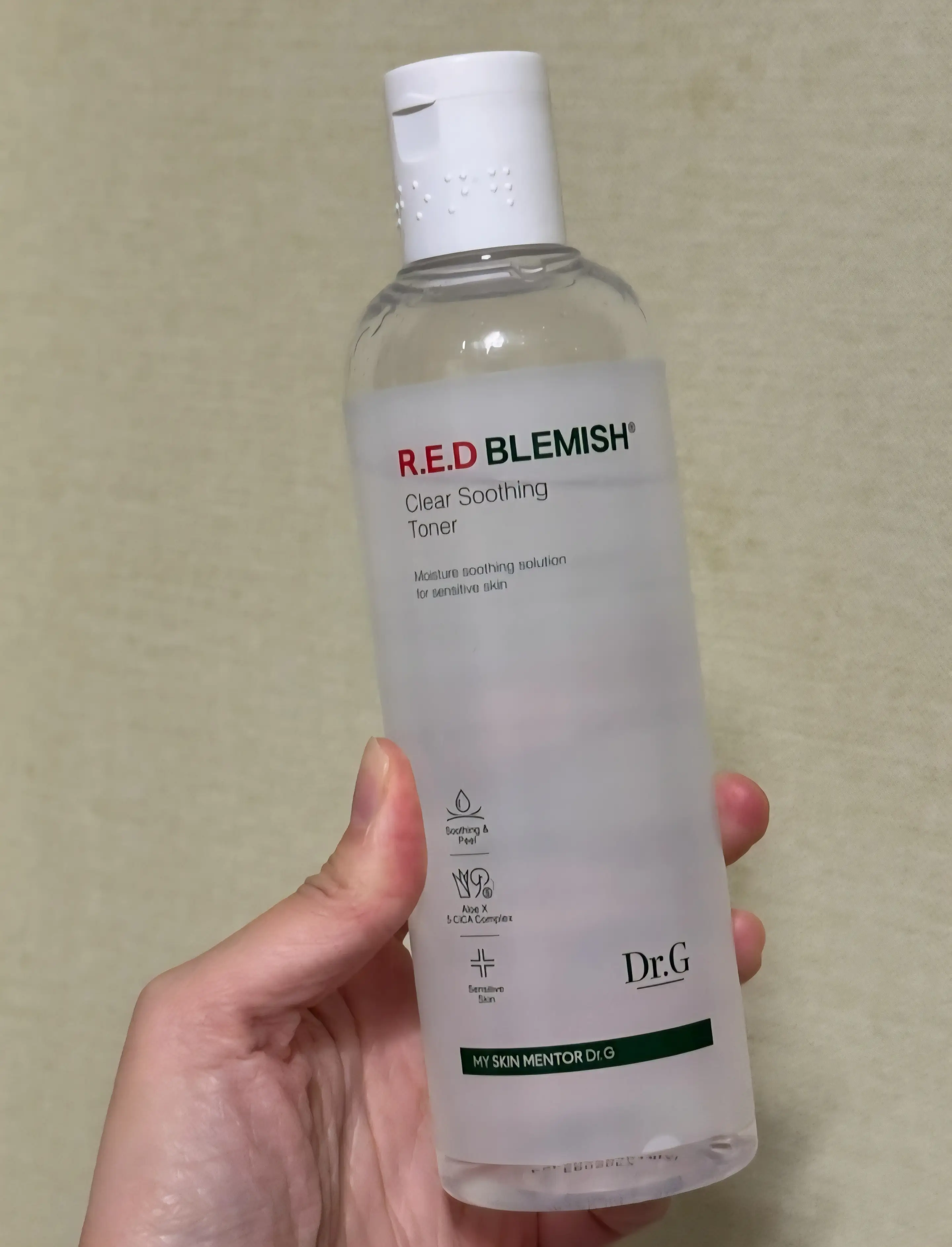 선택된 언니의파우치 리뷰 이미지 - [레드 블레미쉬 클리어 수딩 토너]