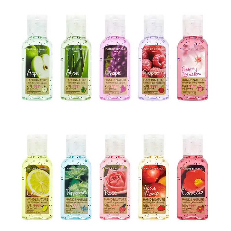 핸드 앤 네이처 세니타이저 겔 에탄올 [라즈베리]