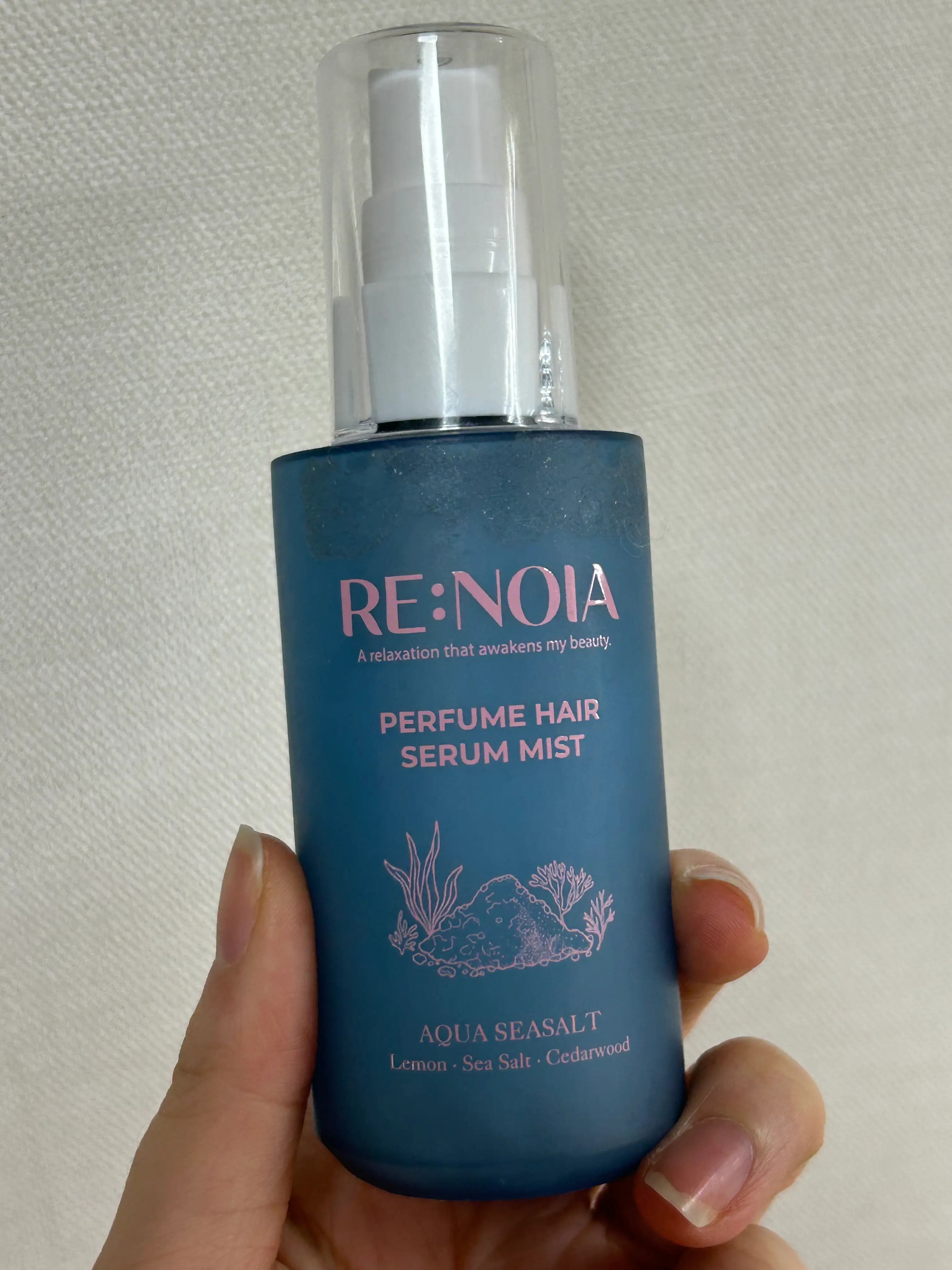 선택된 언니의파우치 리뷰 이미지 - [퍼퓸헤어 세럼미스트 아쿠아씨솔트]