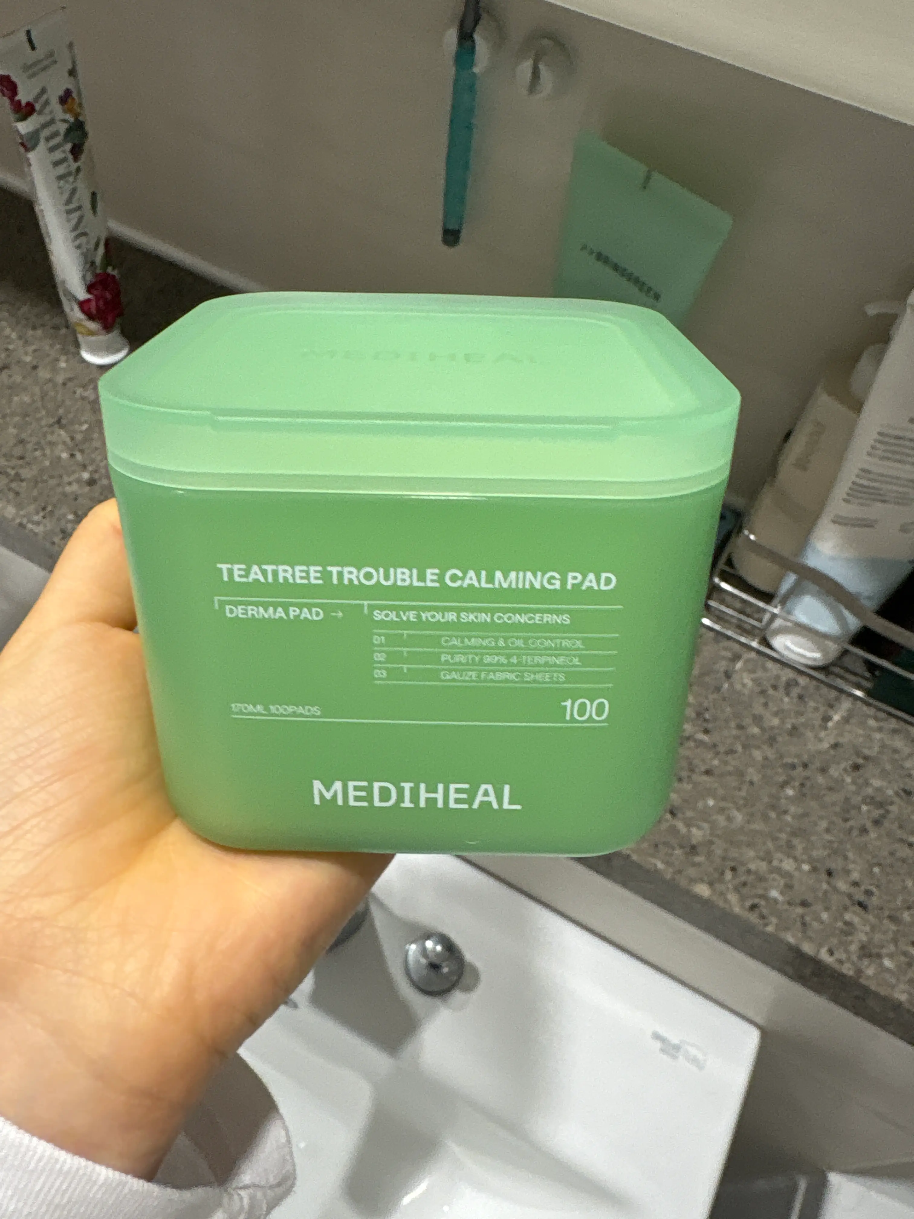 선택된 언니의파우치 리뷰 이미지 - [티트리 트러블 진정 패드]