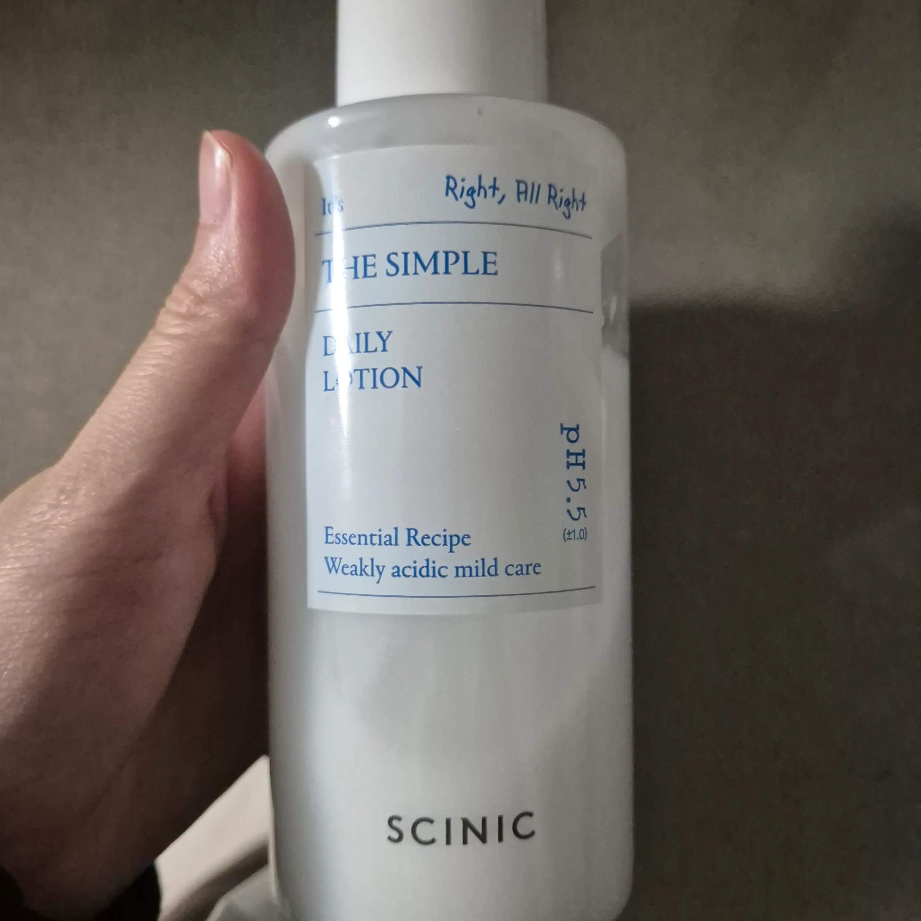 선택된 언니의파우치 리뷰 이미지 - [더 심플 데일리 로션]