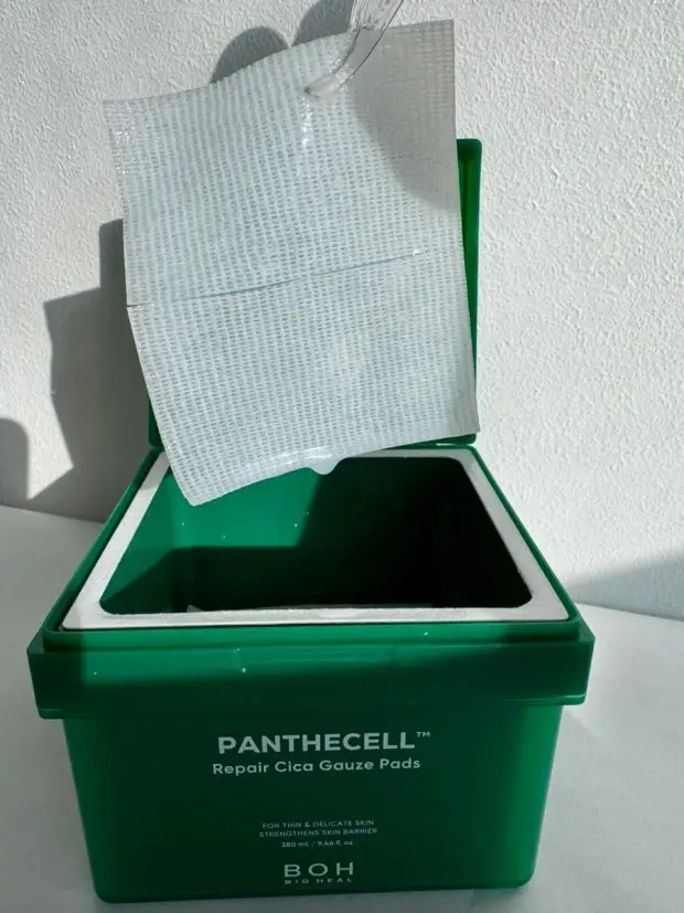 선택된 언니의파우치 리뷰 이미지 - [판테셀 리페어시카 거즈패드]