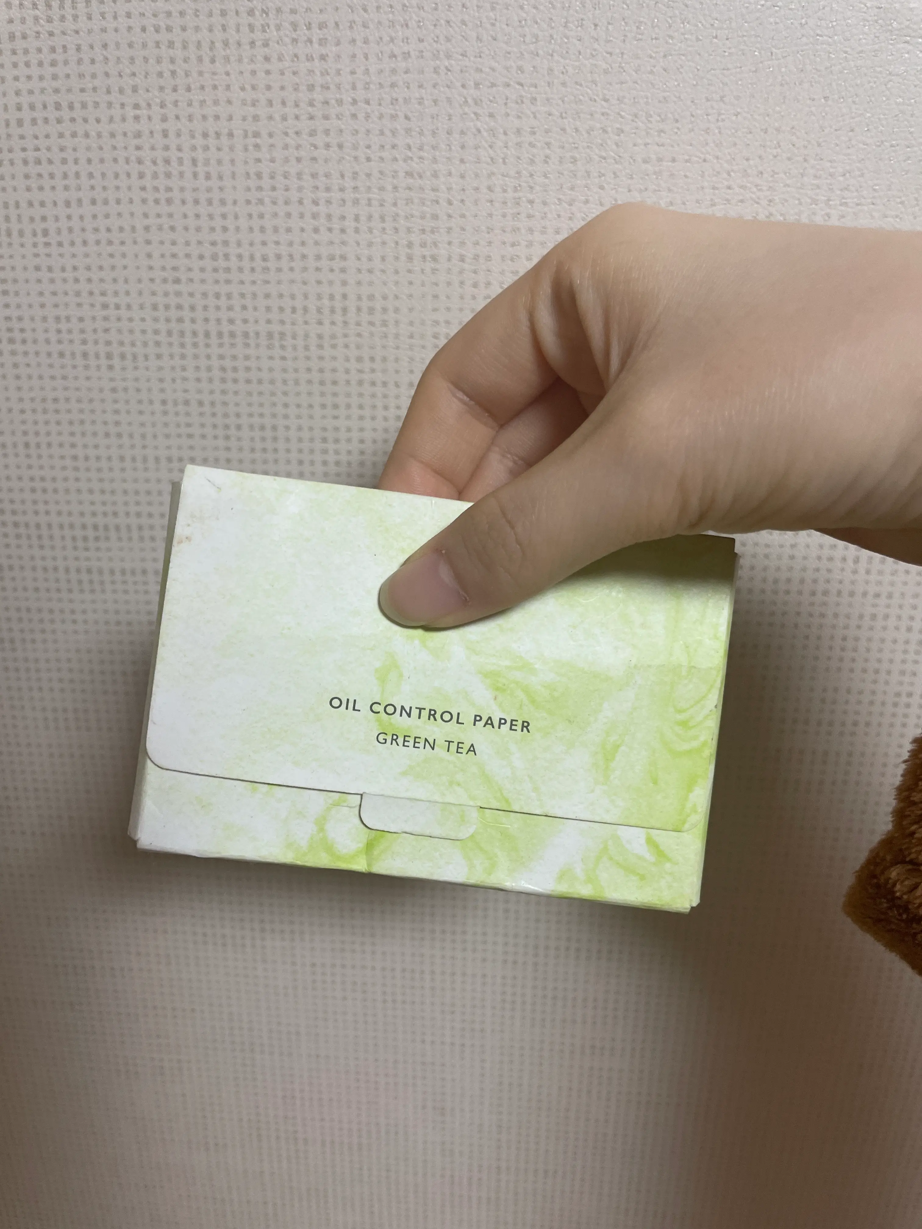 선택된 언니의파우치 리뷰 이미지 - [녹차 기름종이]