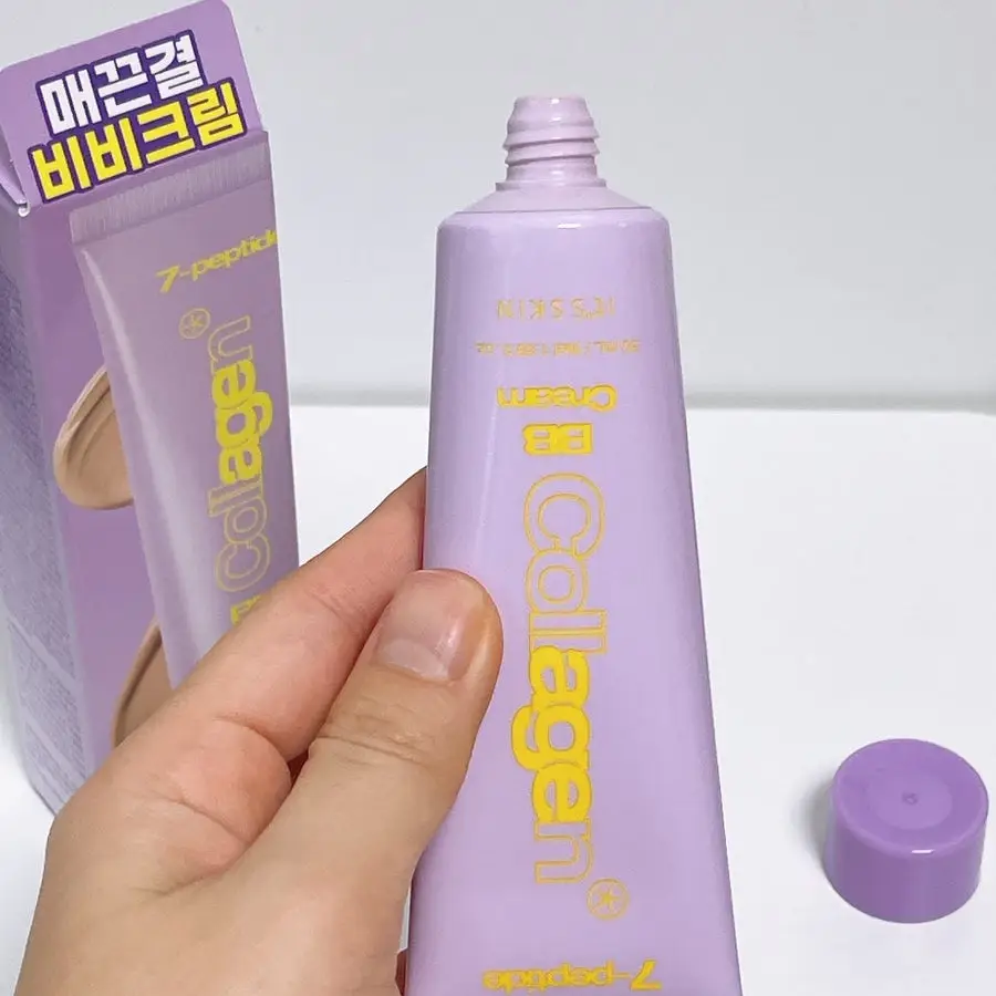 선택된 언니의파우치 리뷰 이미지 - [세븐펩타이드 콜라겐 비비크림]