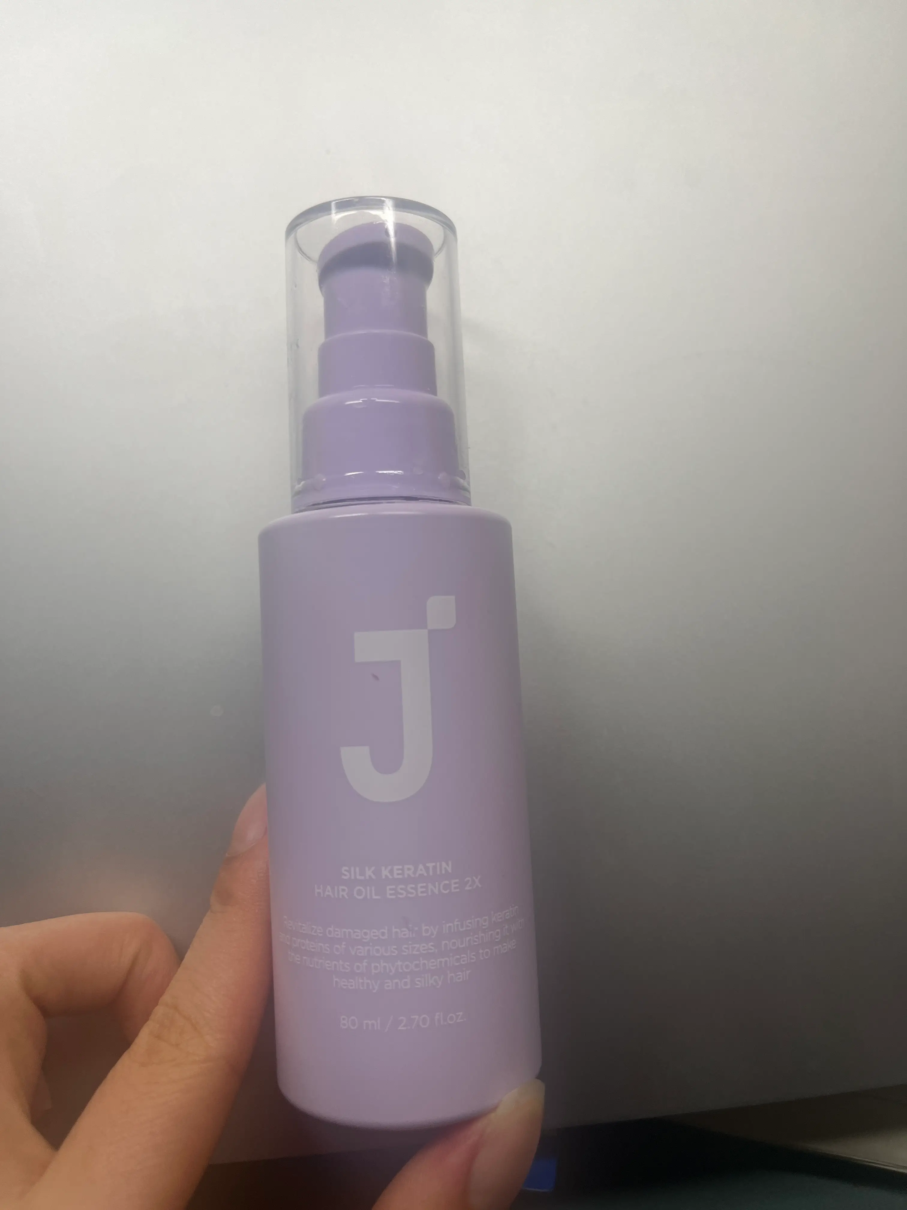 선택된 언니의파우치 리뷰 이미지 - [실크 케라틴 헤어오일 에센스 2X]