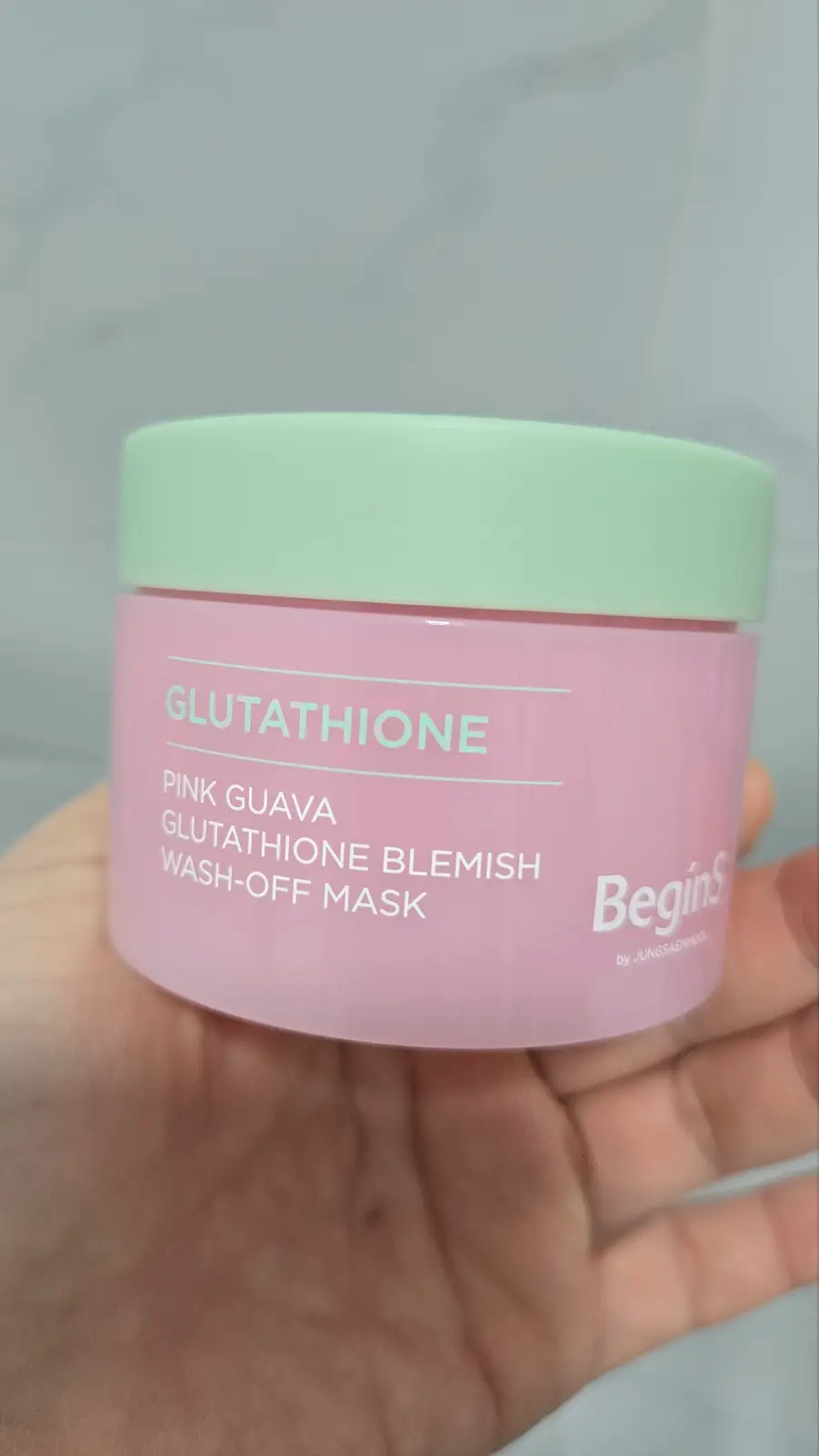 선택된 언니의파우치 리뷰 이미지 - [핑크 구아바 글루타치온 흔적 워시오프 마스크]