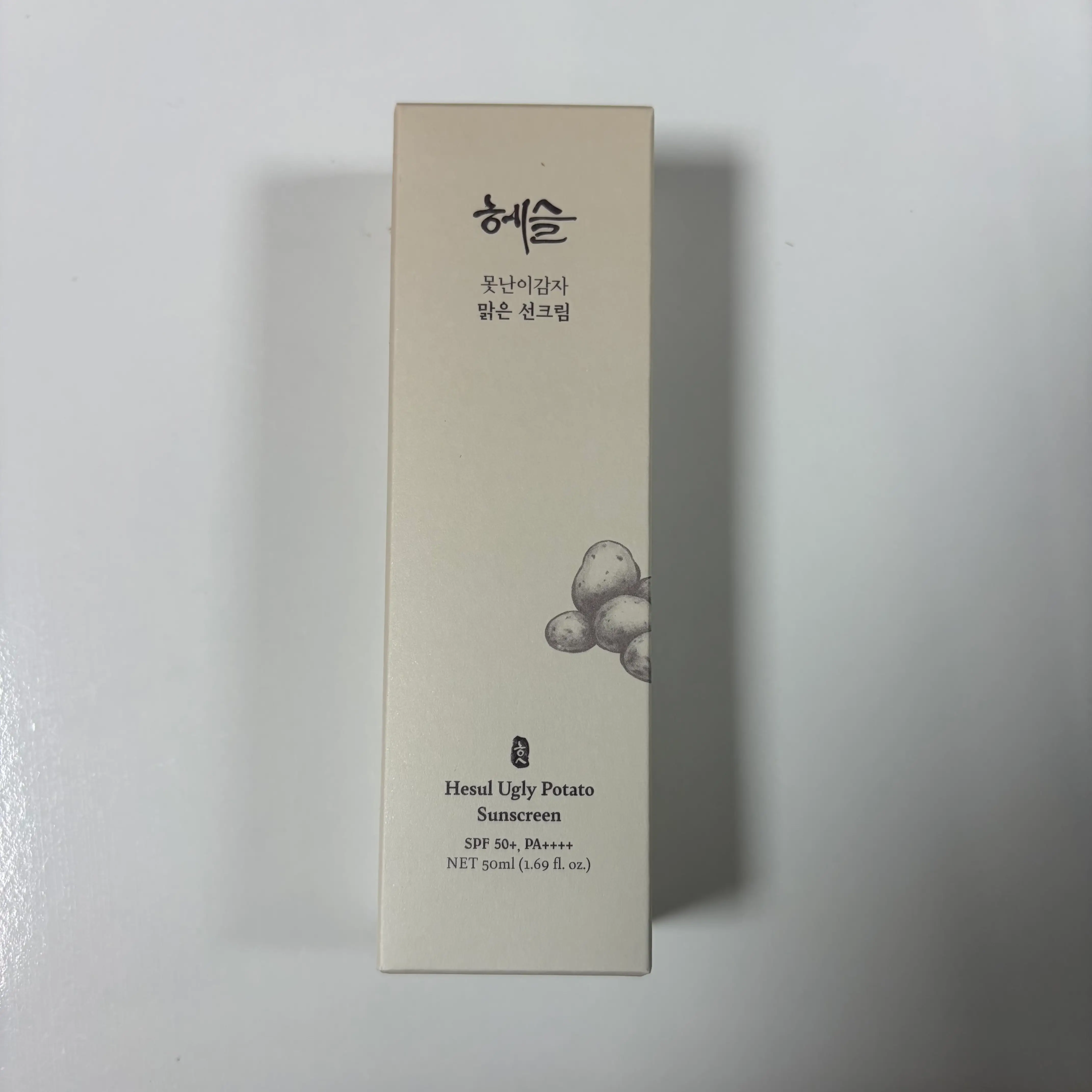 선택된 언니의파우치 리뷰 이미지 - [못난이감자 맑은 선크림]