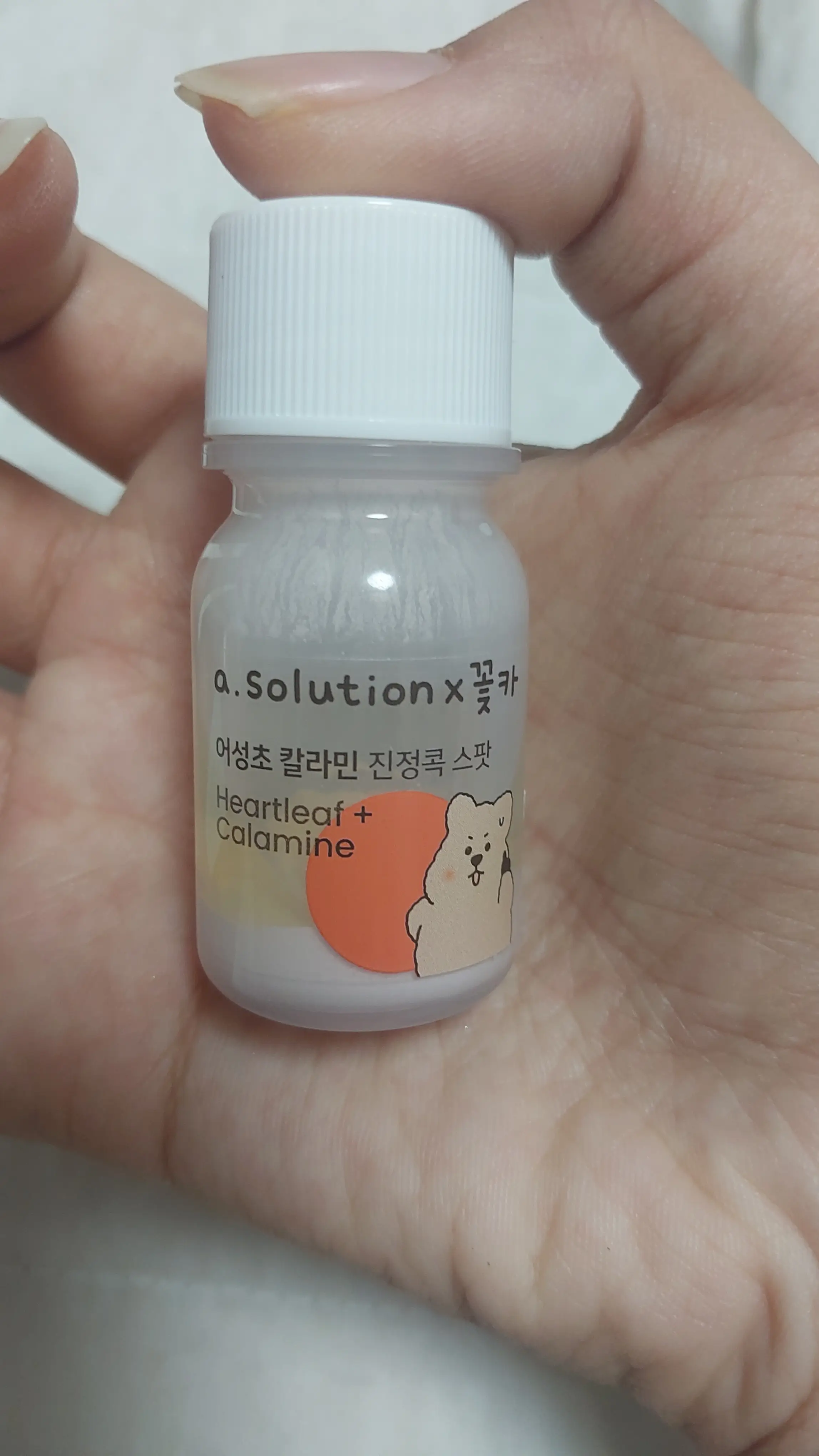 선택된 언니의파우치 리뷰 이미지 - [(에이솔루션X꽃카) 어성초 칼라민 진정콕 스팟]