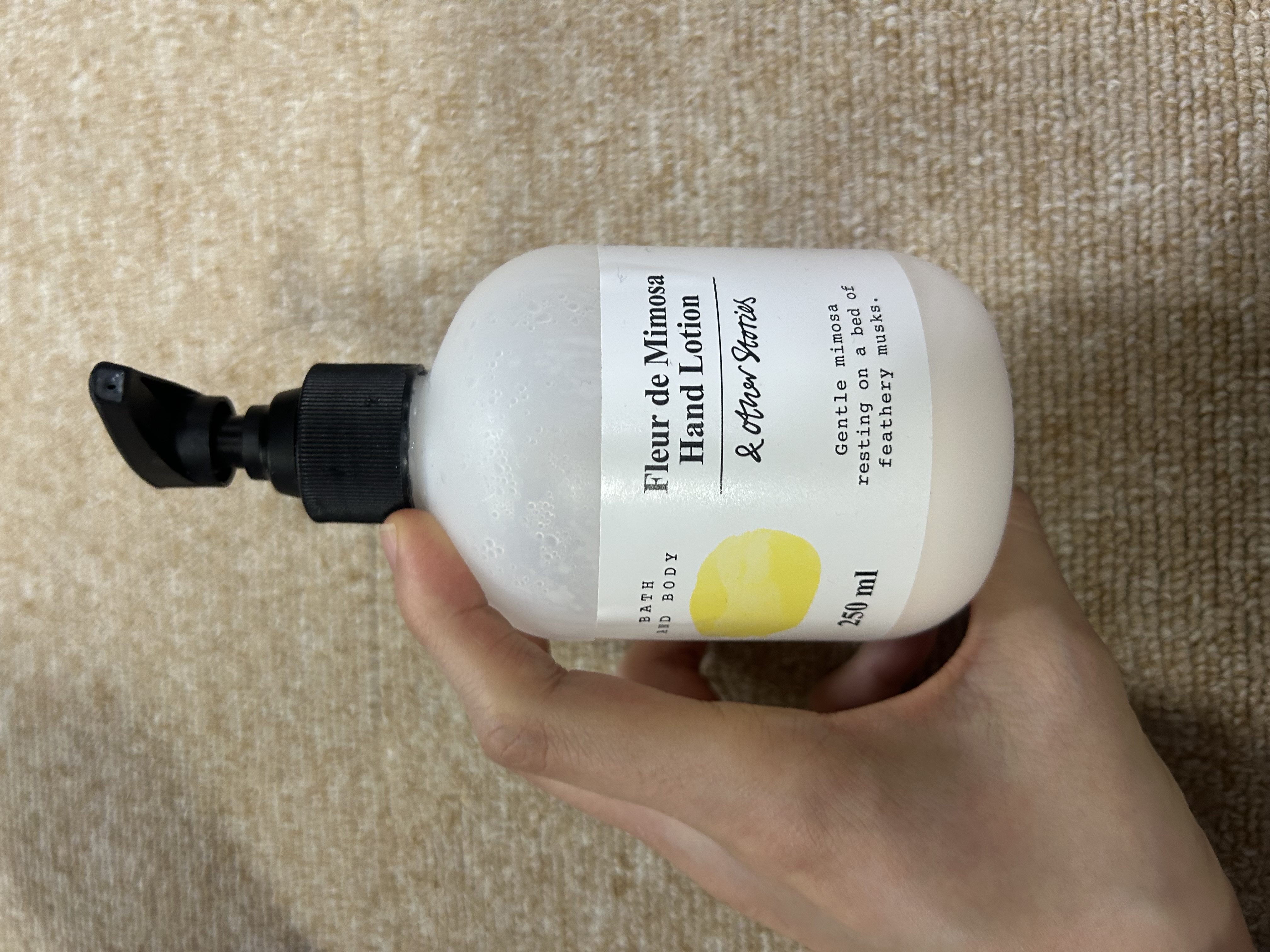 선택된 언니의파우치 리뷰 이미지 - [핸드로션 [플뢰르 드 미모사]]