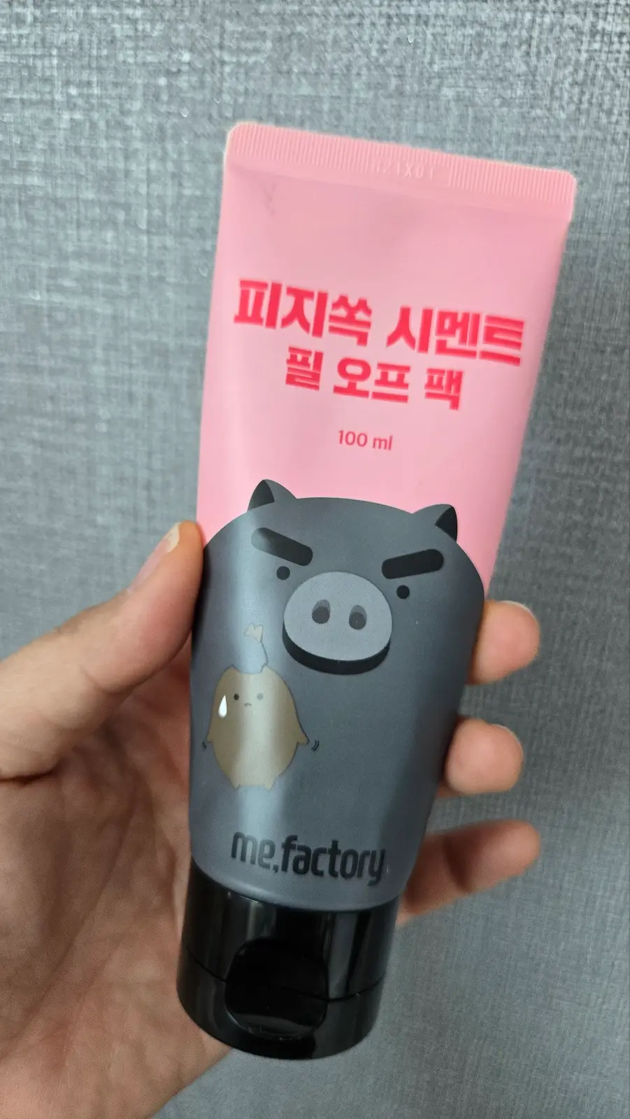 선택된 언니의파우치 리뷰 이미지 - [피지쏙 시멘트 필 오프 팩]