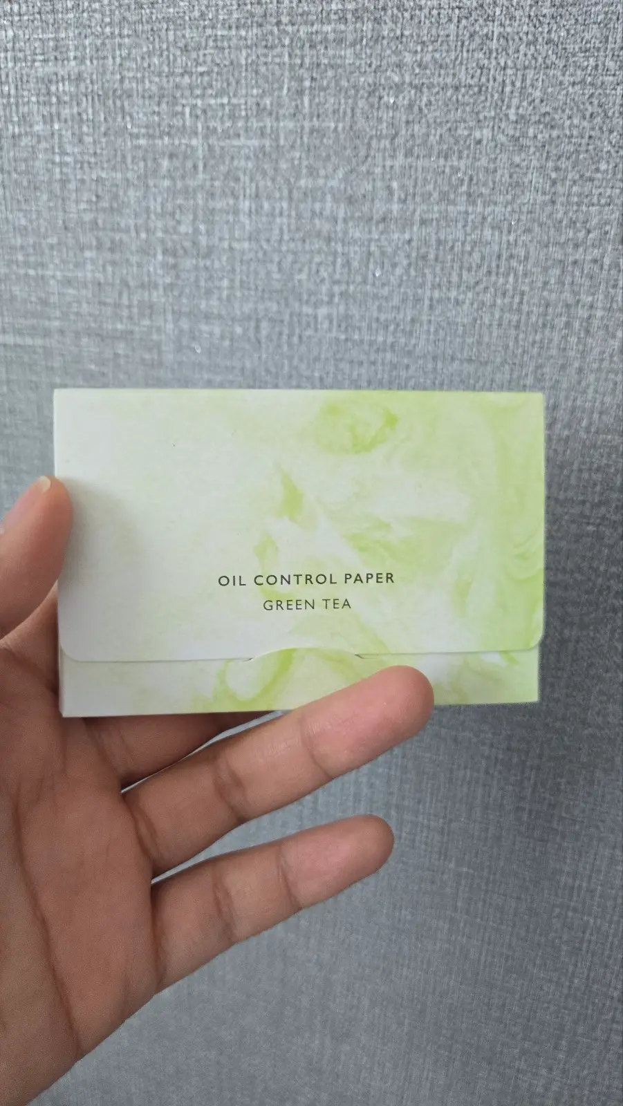 선택된 언니의파우치 리뷰 이미지 - [녹차 기름종이]