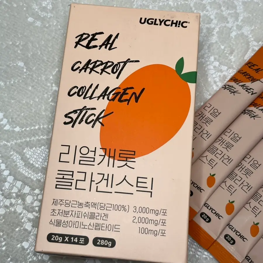 선택된 언니의파우치 리뷰 이미지 - [리얼 캐롯 콜라겐 스틱]
