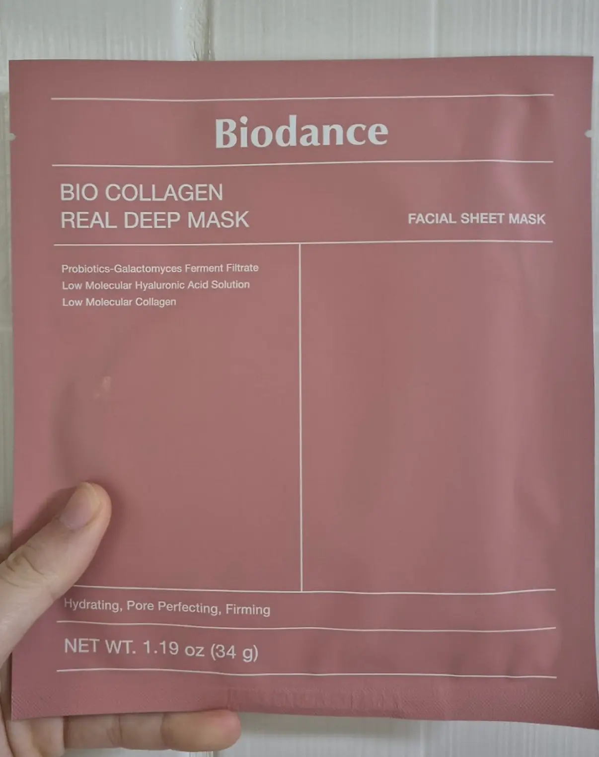 선택된 언니의파우치 리뷰 이미지 - [바이오 콜라겐 리얼 딥 마스크]