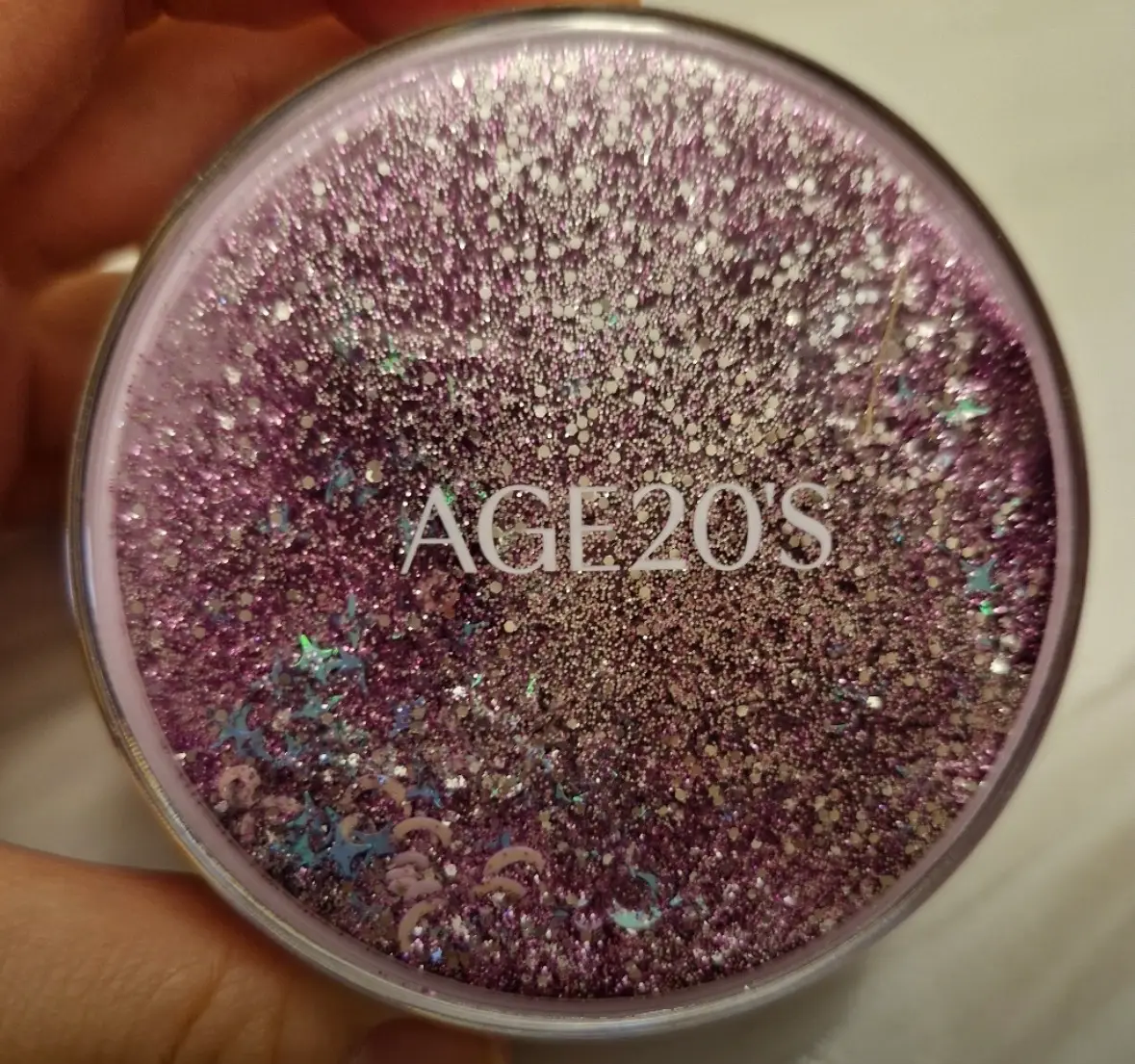 선택된 언니의파우치 리뷰 이미지 - [(뉴 오리지널 샤이닝 드롭스 퍼플 에디션) 에센스 커버 팩트]