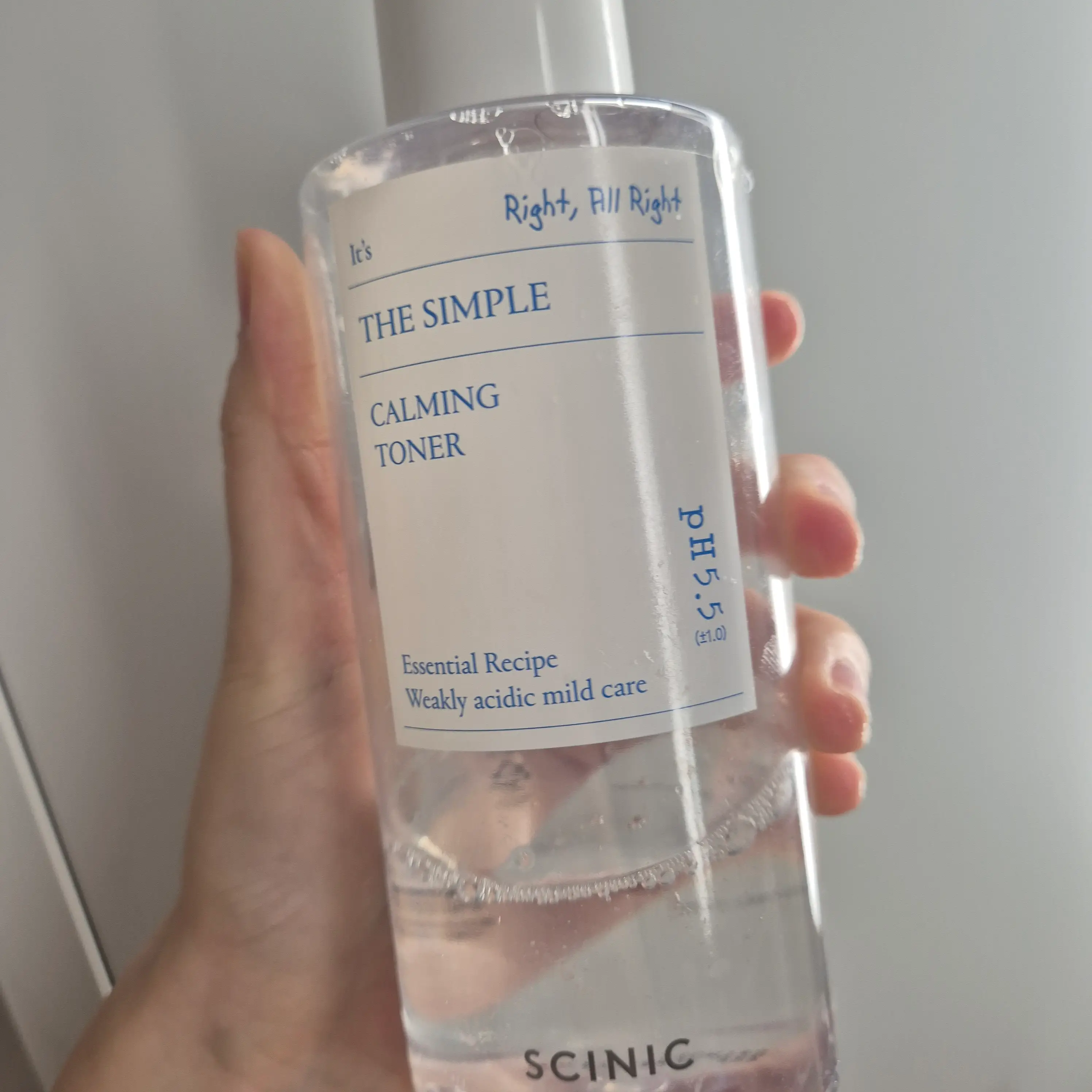 선택된 언니의파우치 리뷰 이미지 - [더 심플 카밍 토너]