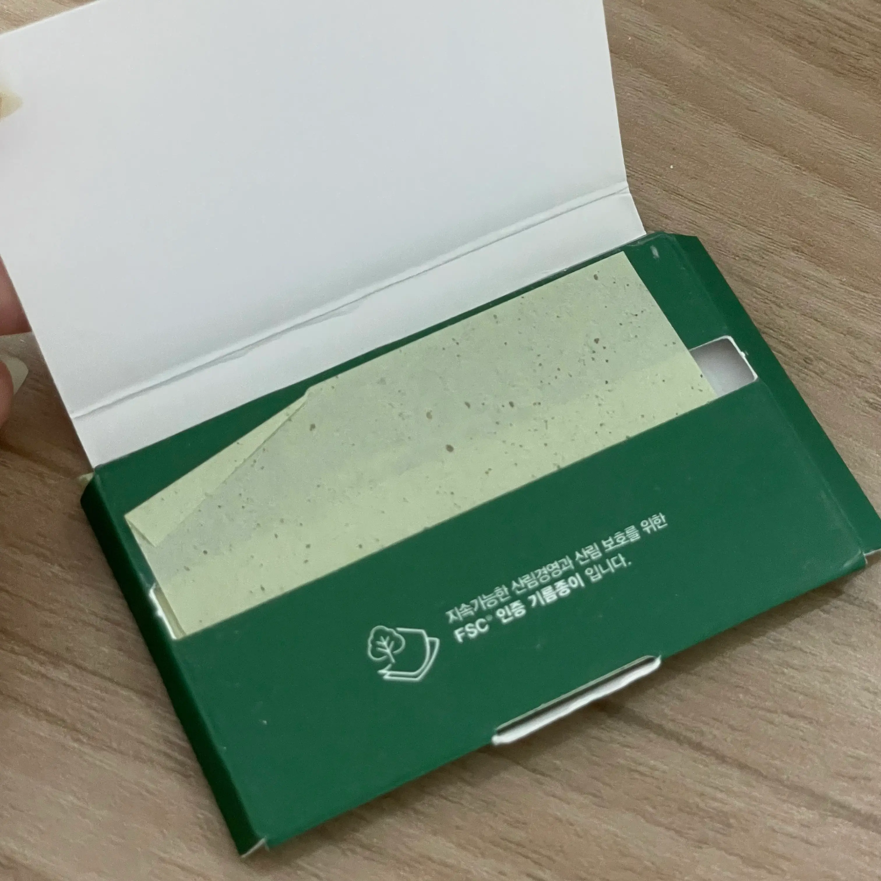 선택된 언니의파우치 리뷰 이미지 - [레드 블레미쉬 오일 컨트롤 페이퍼]