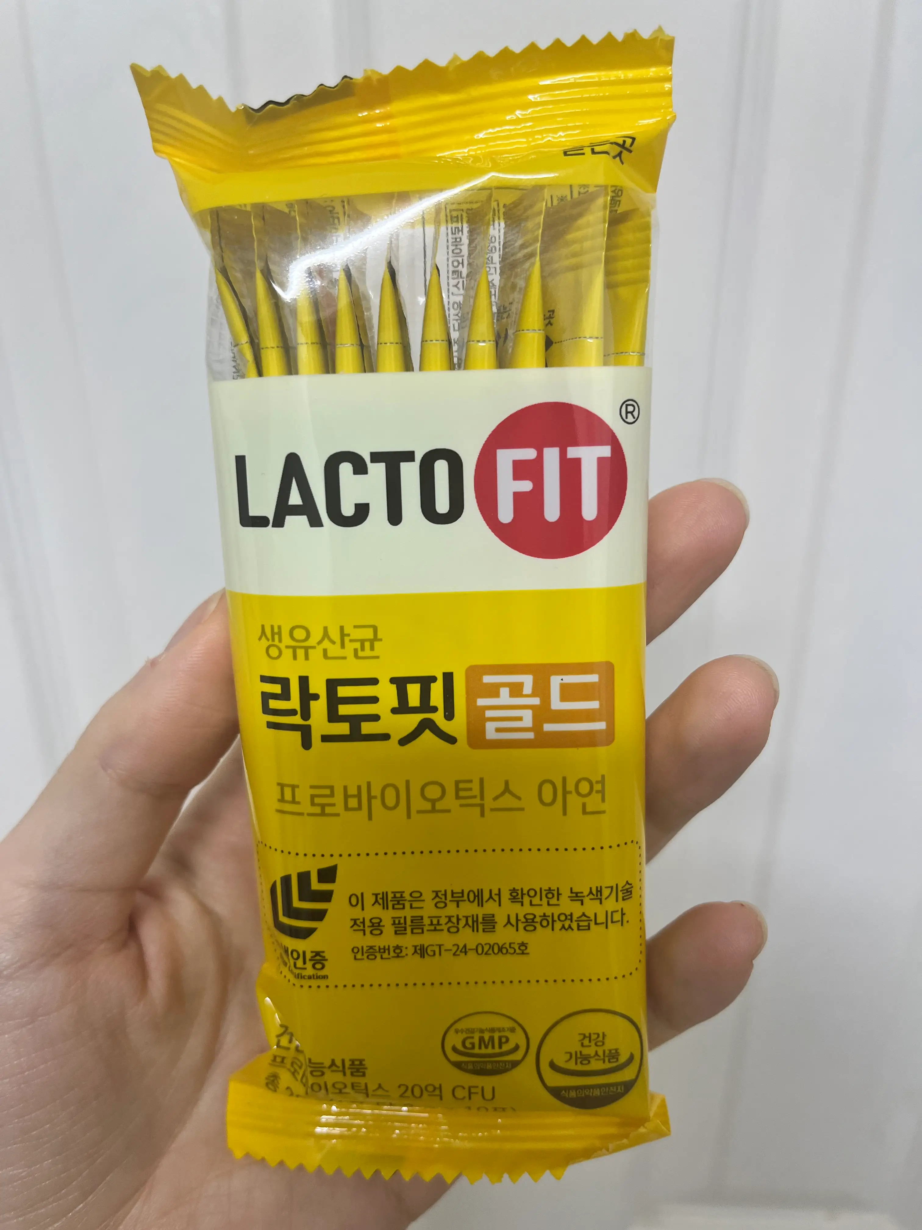 선택된 언니의파우치 리뷰 이미지 - [락토핏 골드]