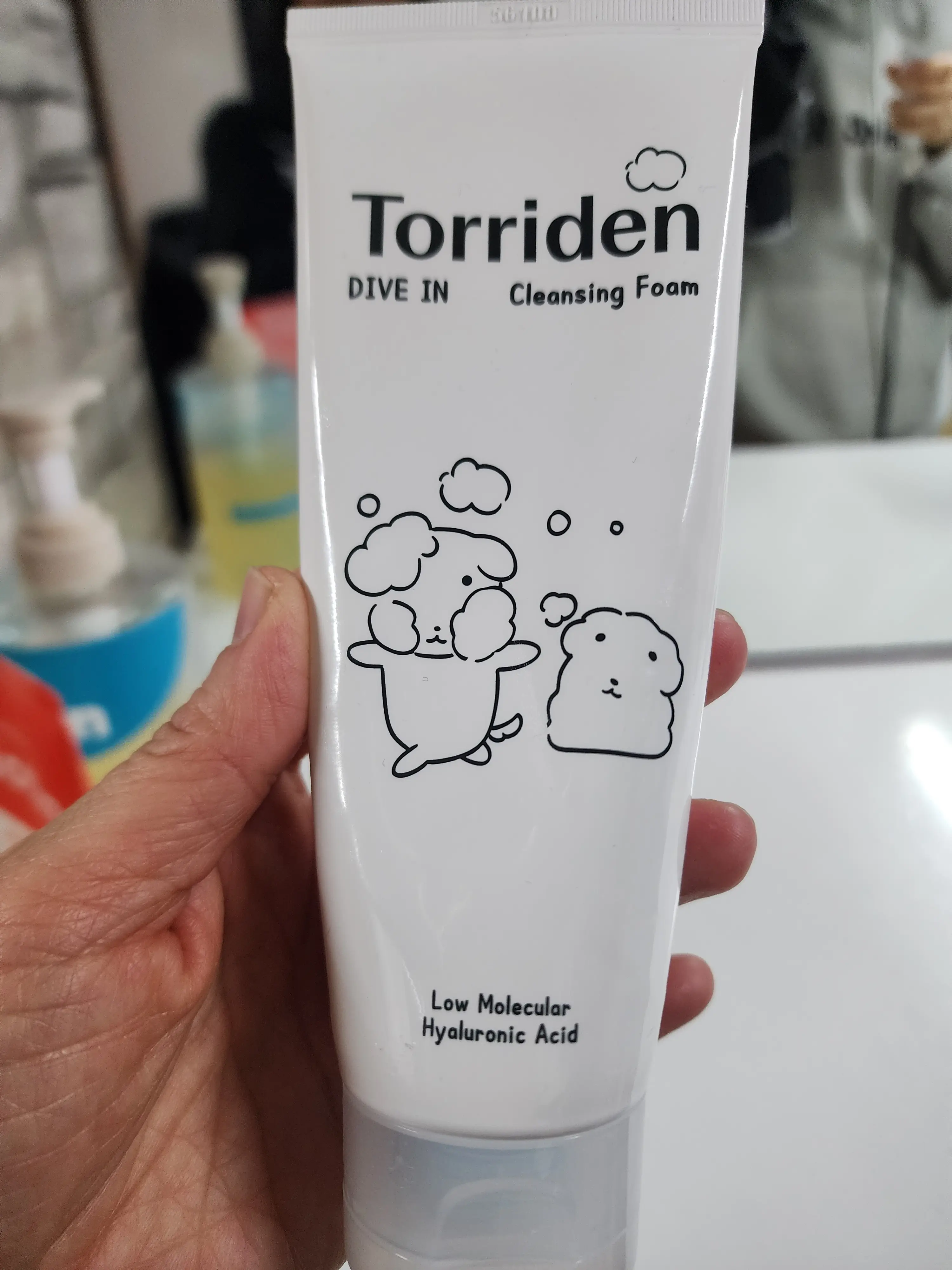 선택된 언니의파우치 리뷰 이미지 - [다이브인 저분자 히알루론산 클렌징 폼]