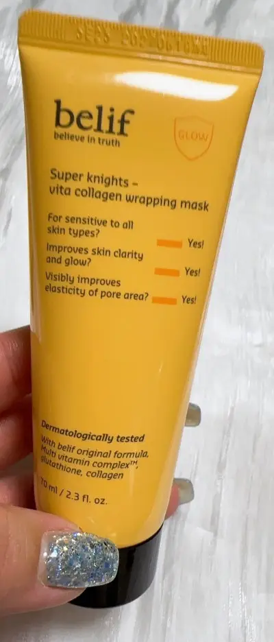 선택된 언니의파우치 리뷰 이미지 - [슈퍼나이츠 비타콜라겐 랩핑마스크]