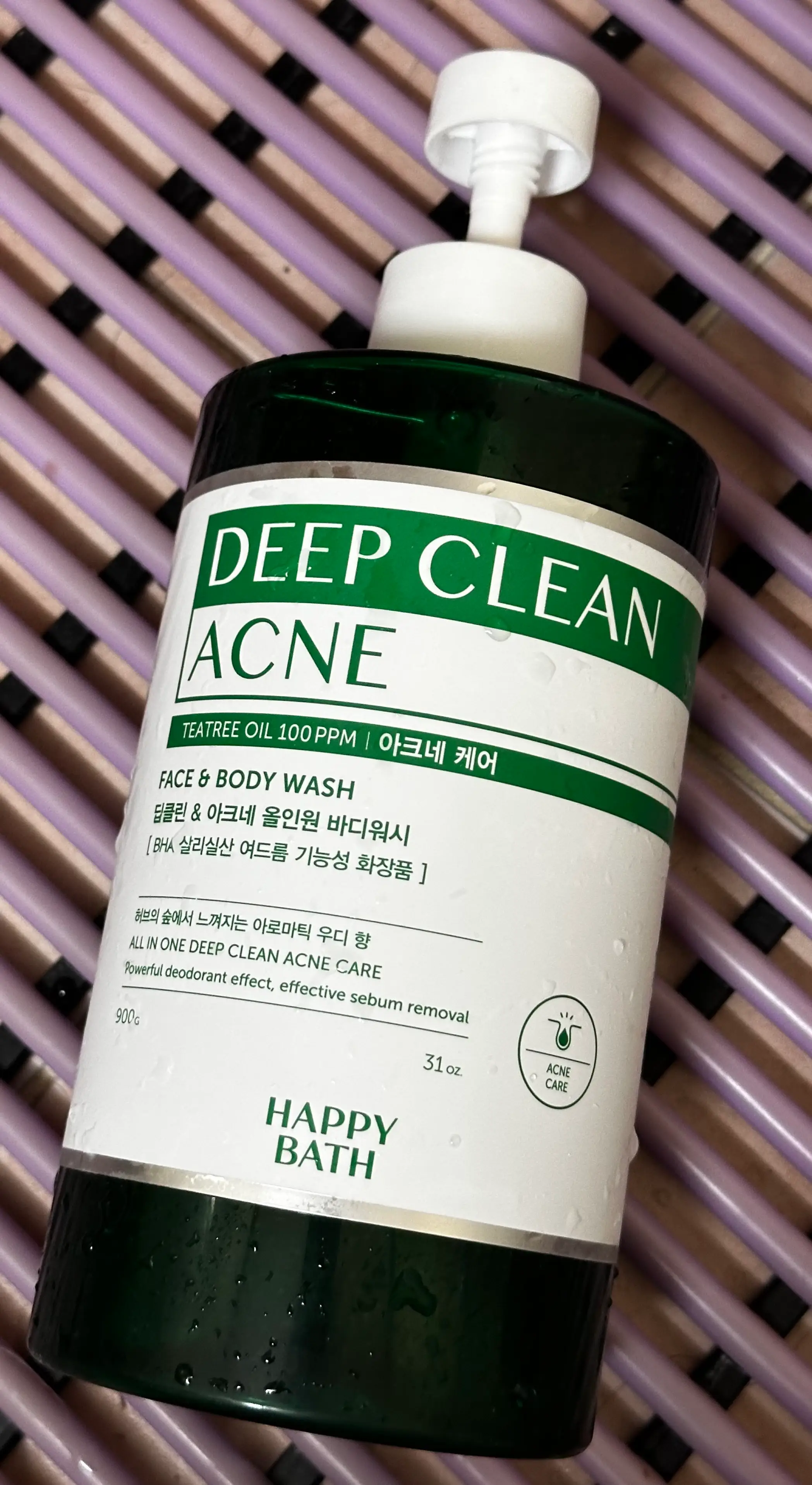 선택된 언니의파우치 리뷰 이미지 - [딥클린 앤 아크네 올인원 바디워시]