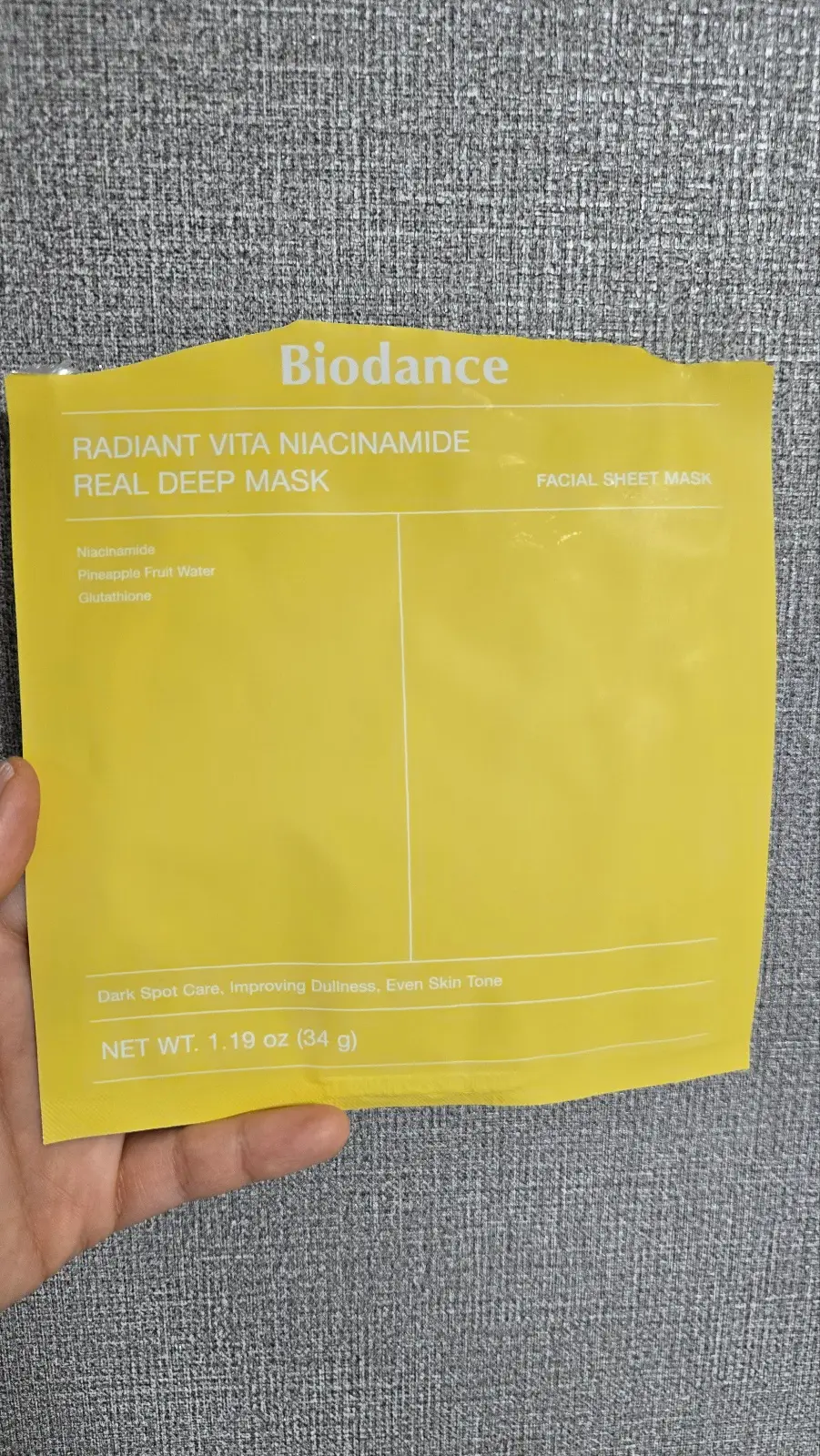 선택된 언니의파우치 리뷰 이미지 - [래디언트 비타 나이아신아마이드 리얼 딥 마스크]
