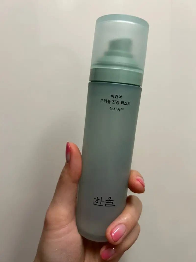 선택된 언니의파우치 리뷰 이미지 - [어린쑥 트러블 진정 미스트]