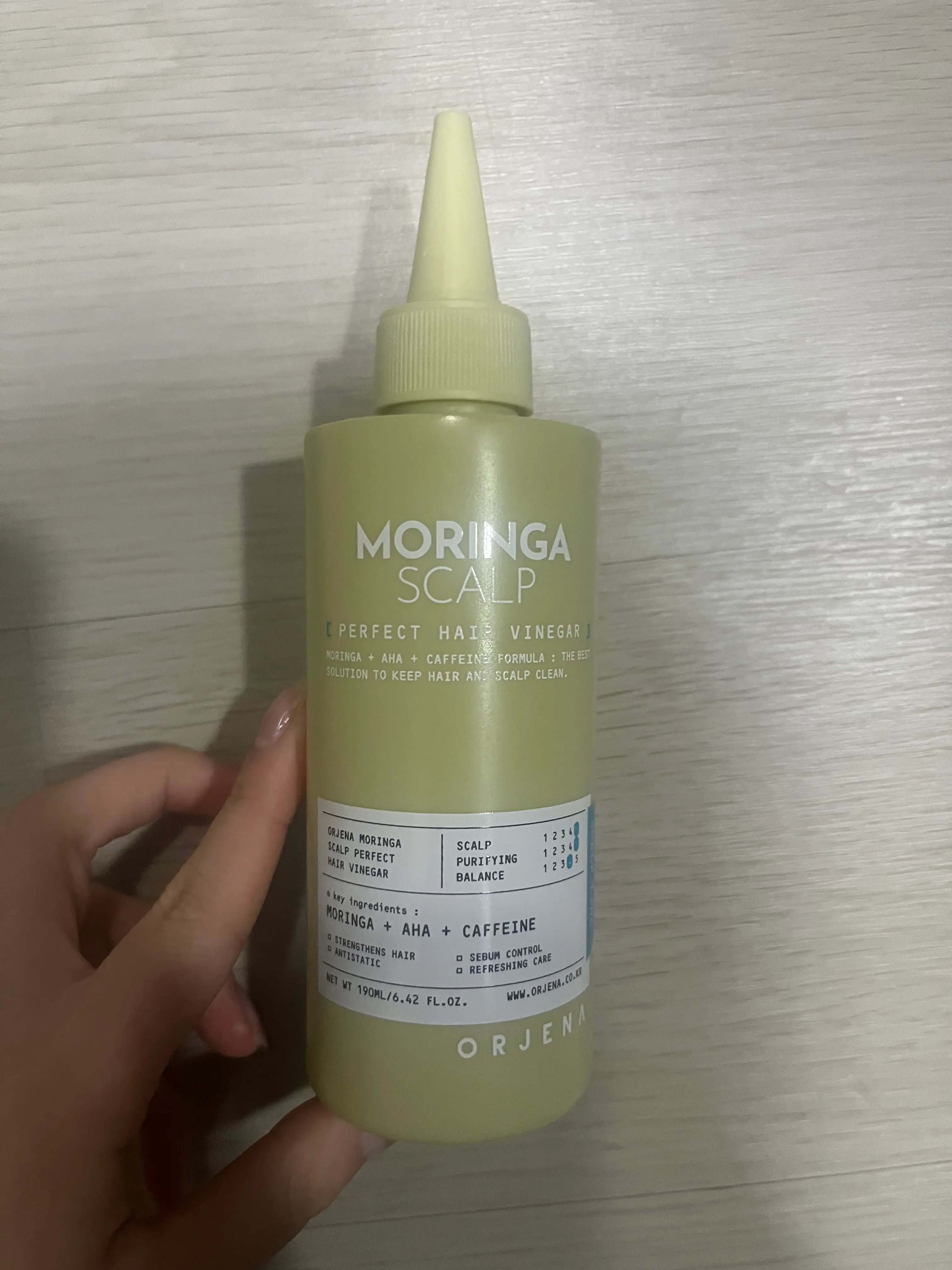 선택된 언니의파우치 리뷰 이미지 - [모링가 스칼프 퍼펙트 헤어 식초]