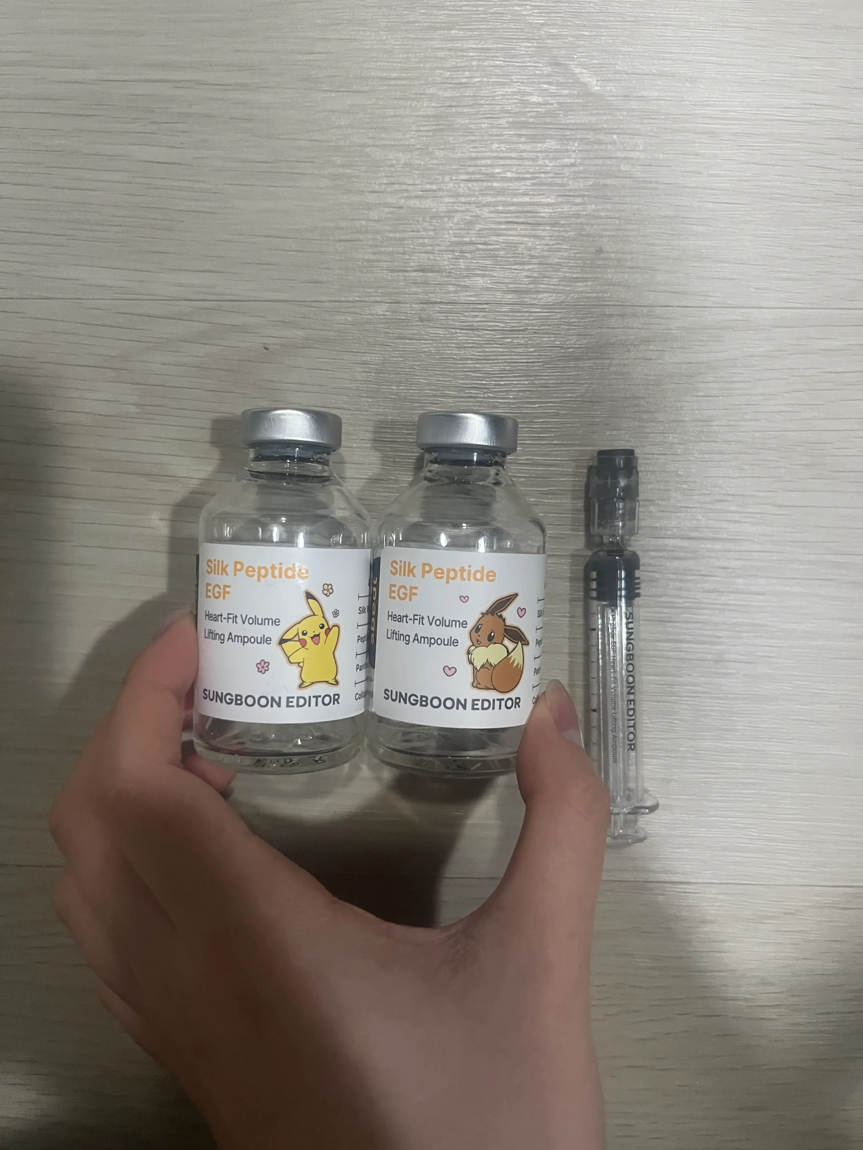선택된 언니의파우치 리뷰 이미지 - [실크펩타이드 EGF 하트핏 볼륨 리프팅 앰플]