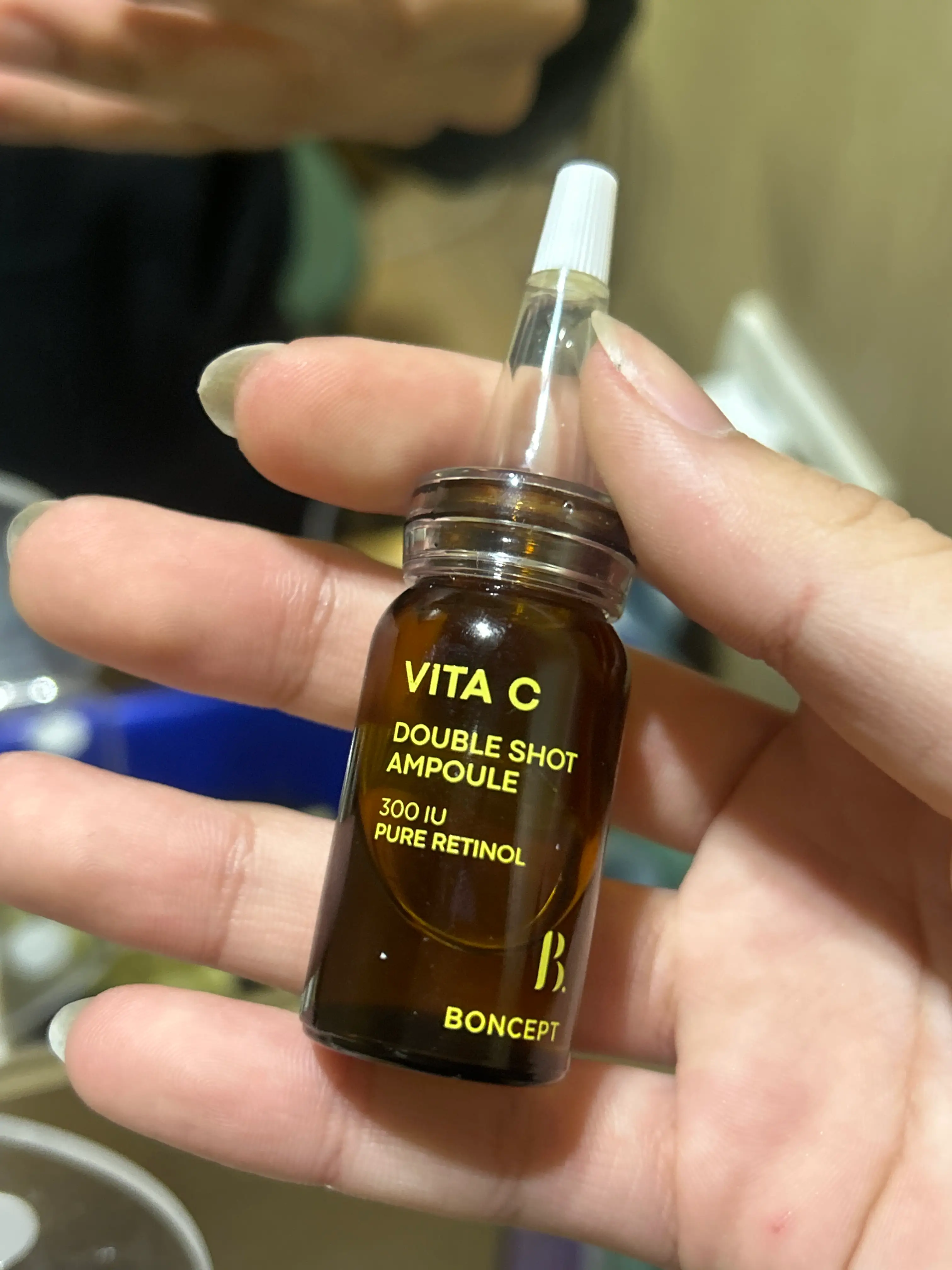 선택된 언니의파우치 리뷰 이미지 - [레티놀 동결건조 더블샷 앰플 키트]