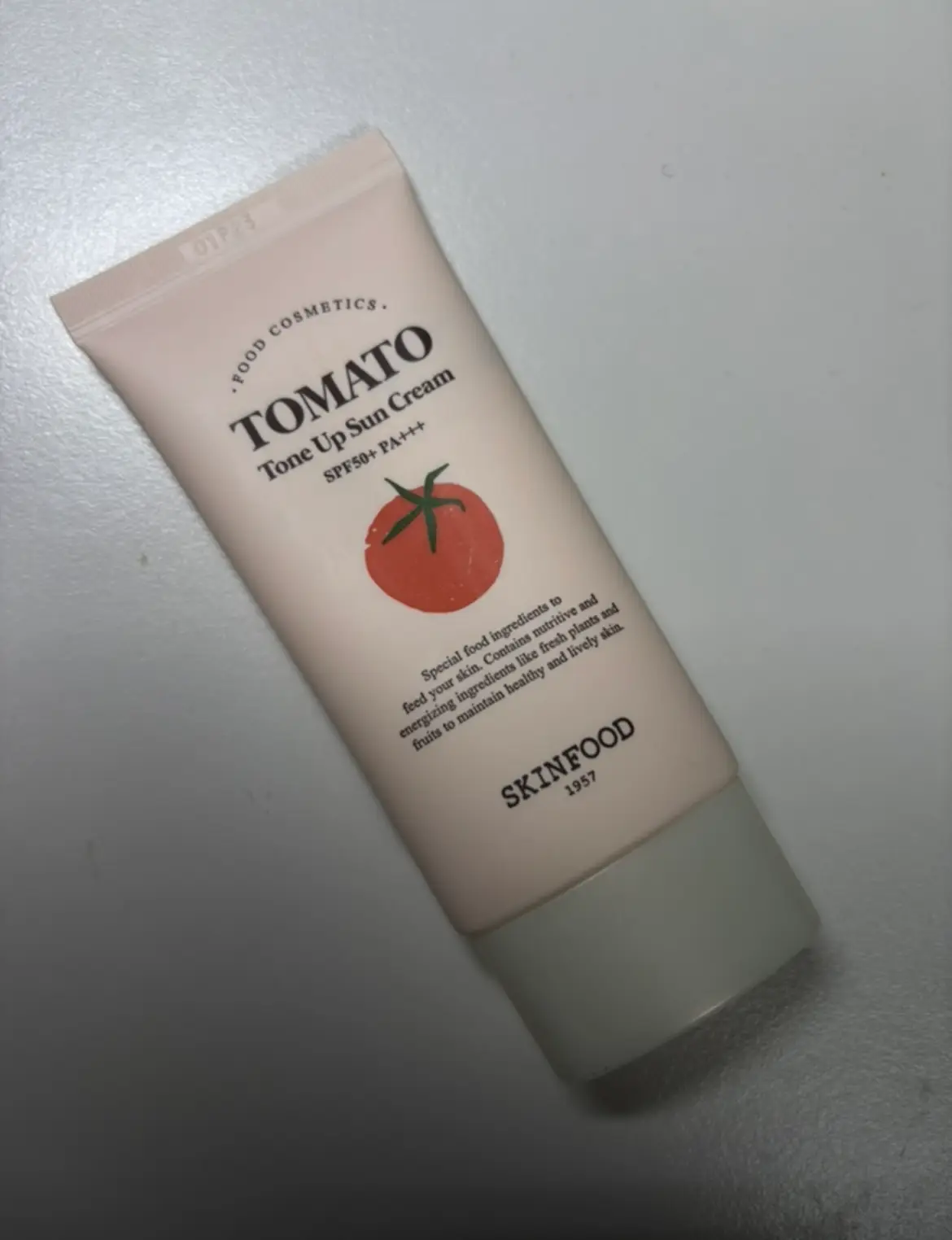 선택된 언니의파우치 리뷰 이미지 - [토마토 톤 업 선크림]