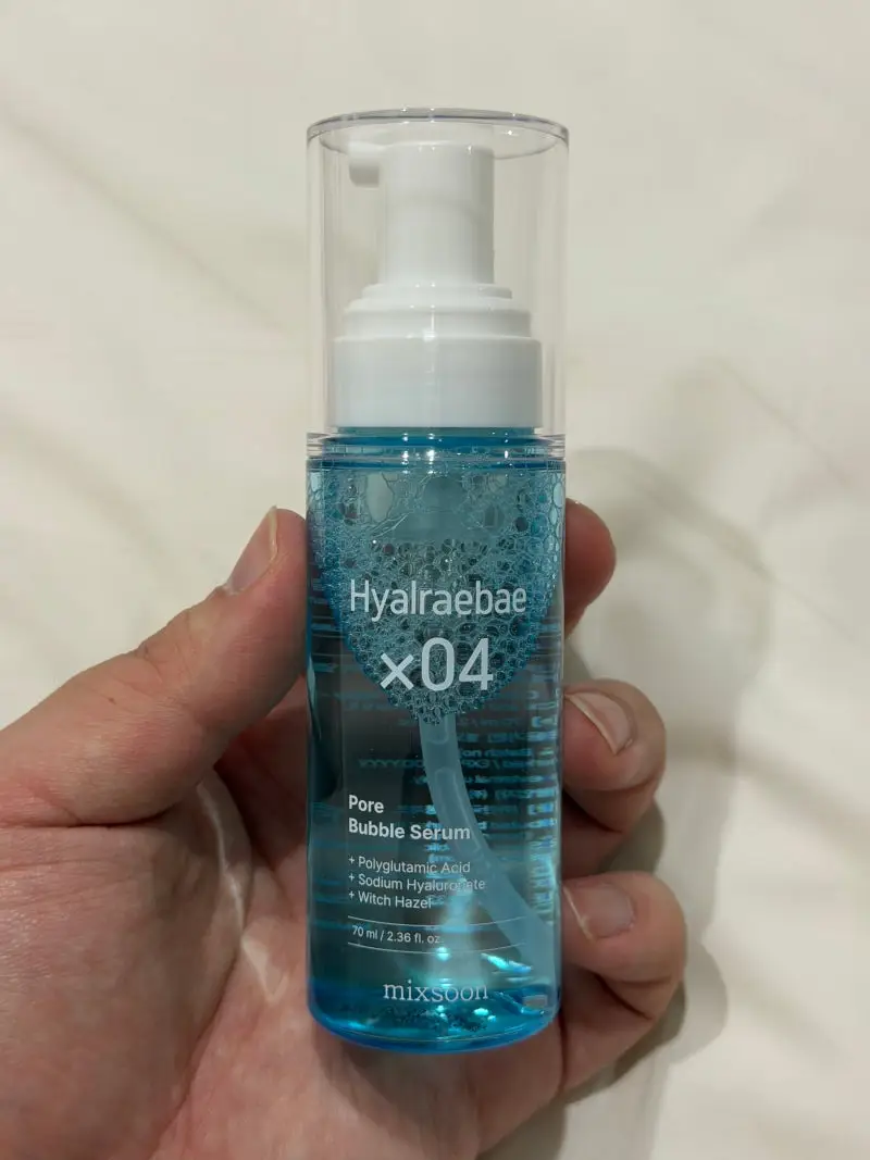 선택된 언니의파우치 리뷰 이미지 - [히알레배 포어 버블 세럼]