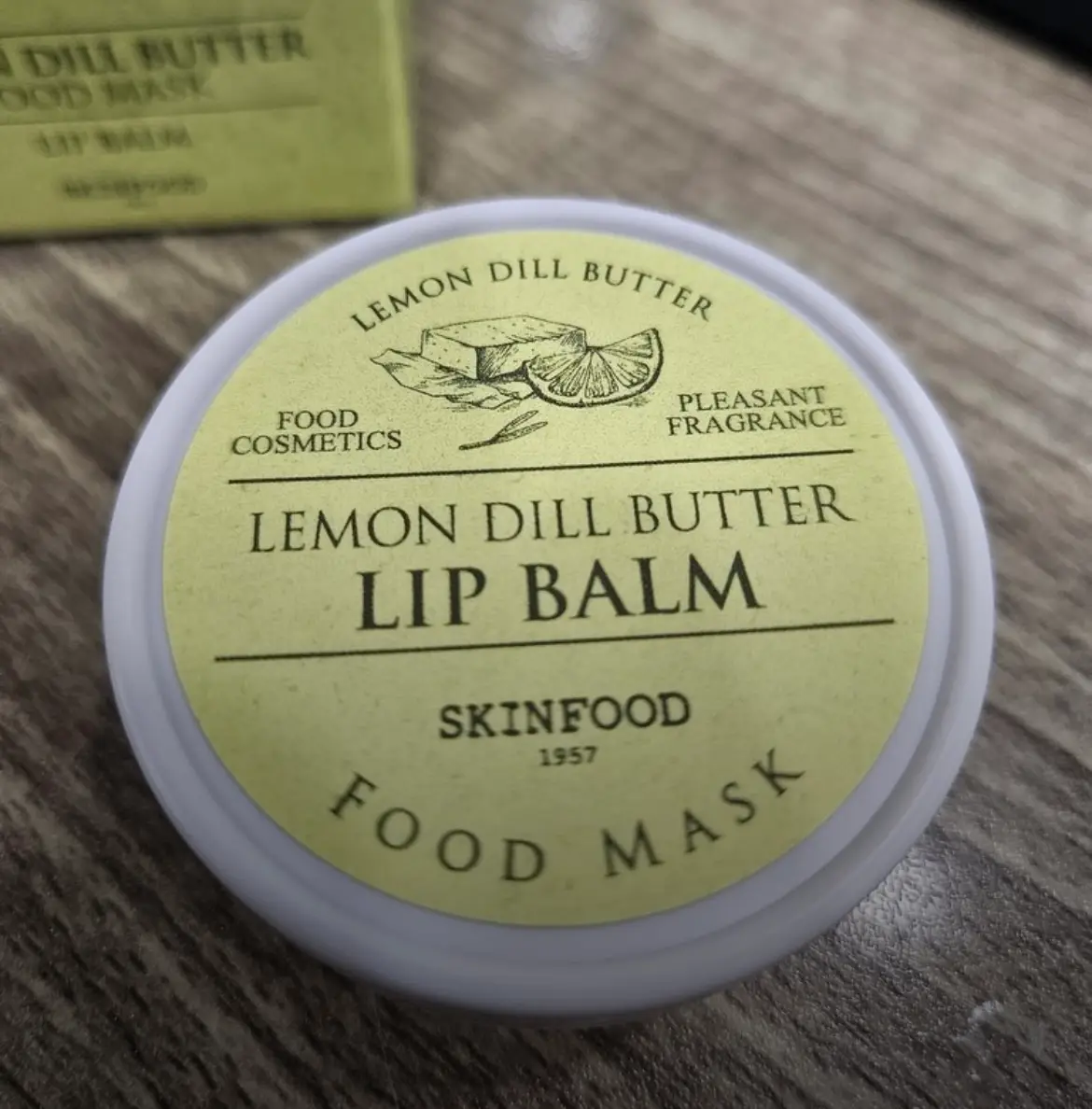 선택된 언니의파우치 리뷰 이미지 - [레몬딜버터 푸드마스크 립밤]