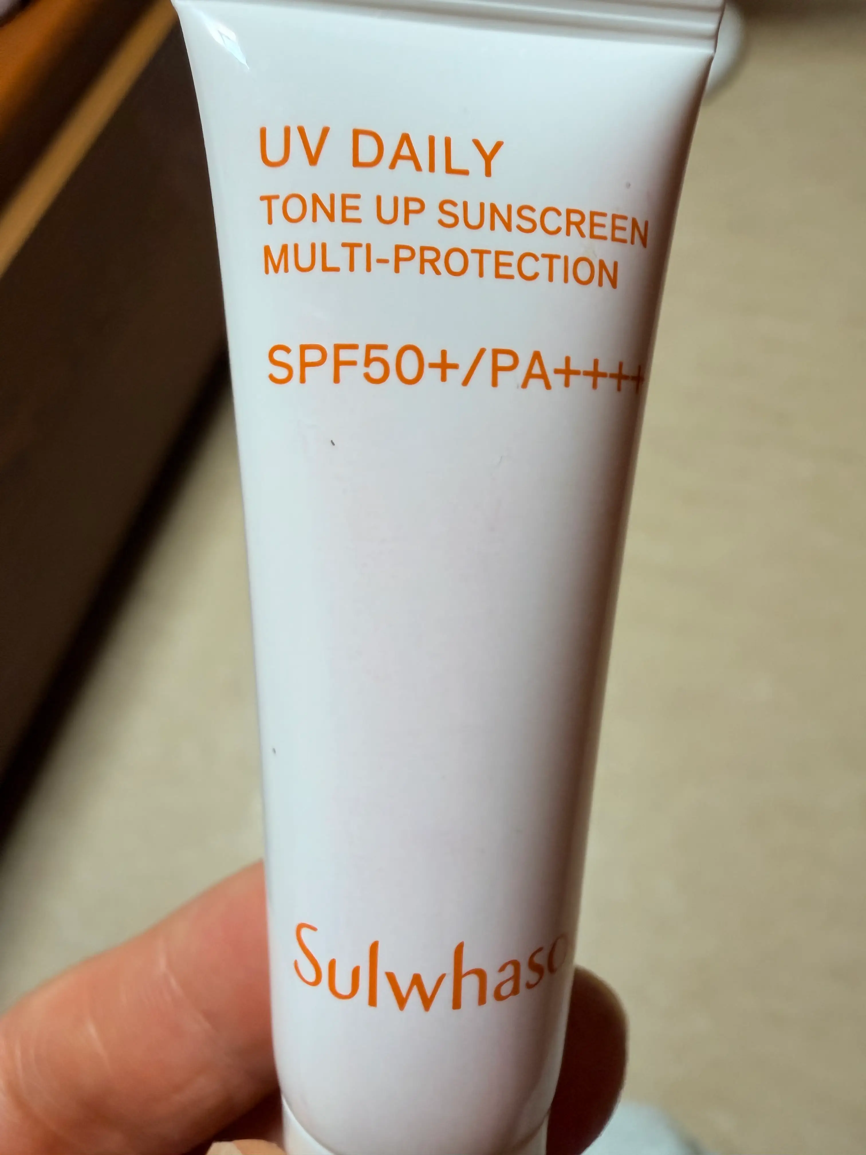 선택된 언니의파우치 리뷰 이미지 - [상백선톤업선크림]