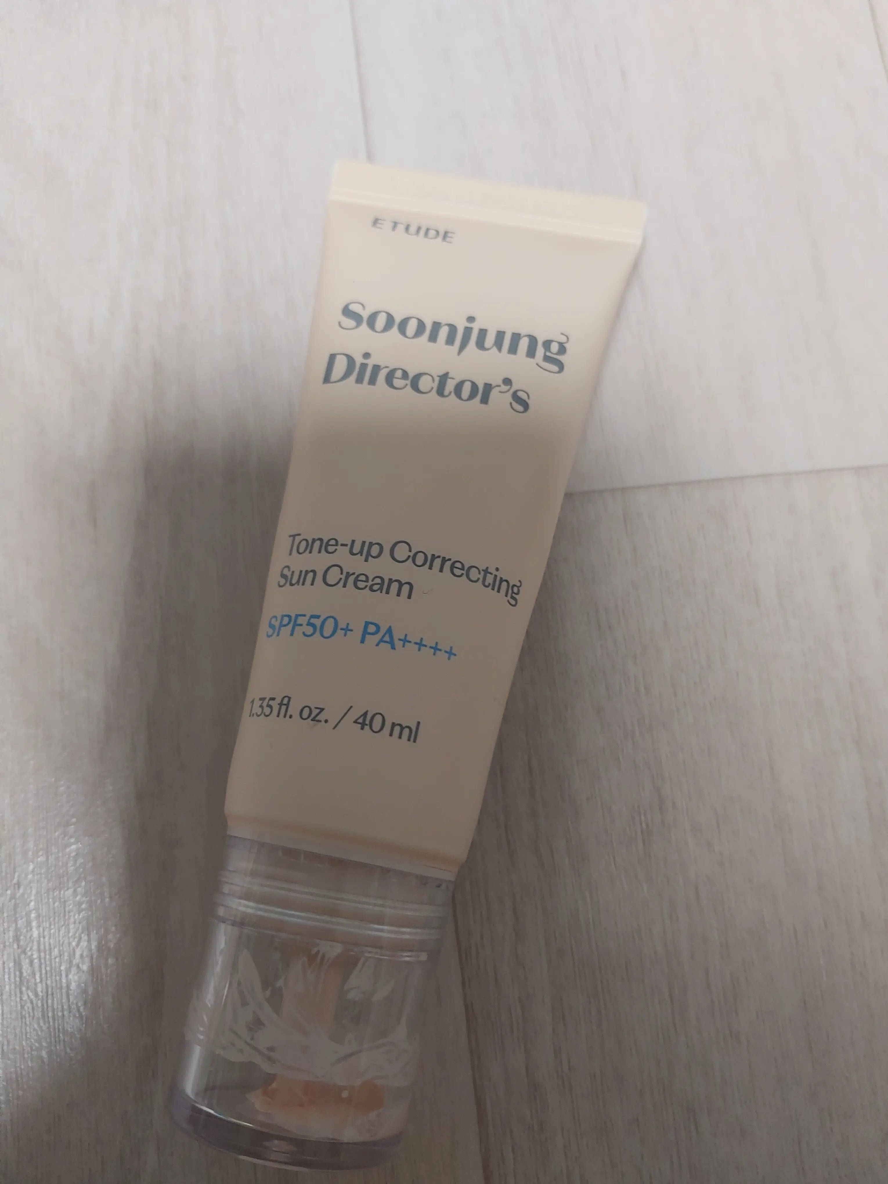 선택된 언니의파우치 리뷰 이미지 - [순정 디렉터 톤업 수정 선크림]