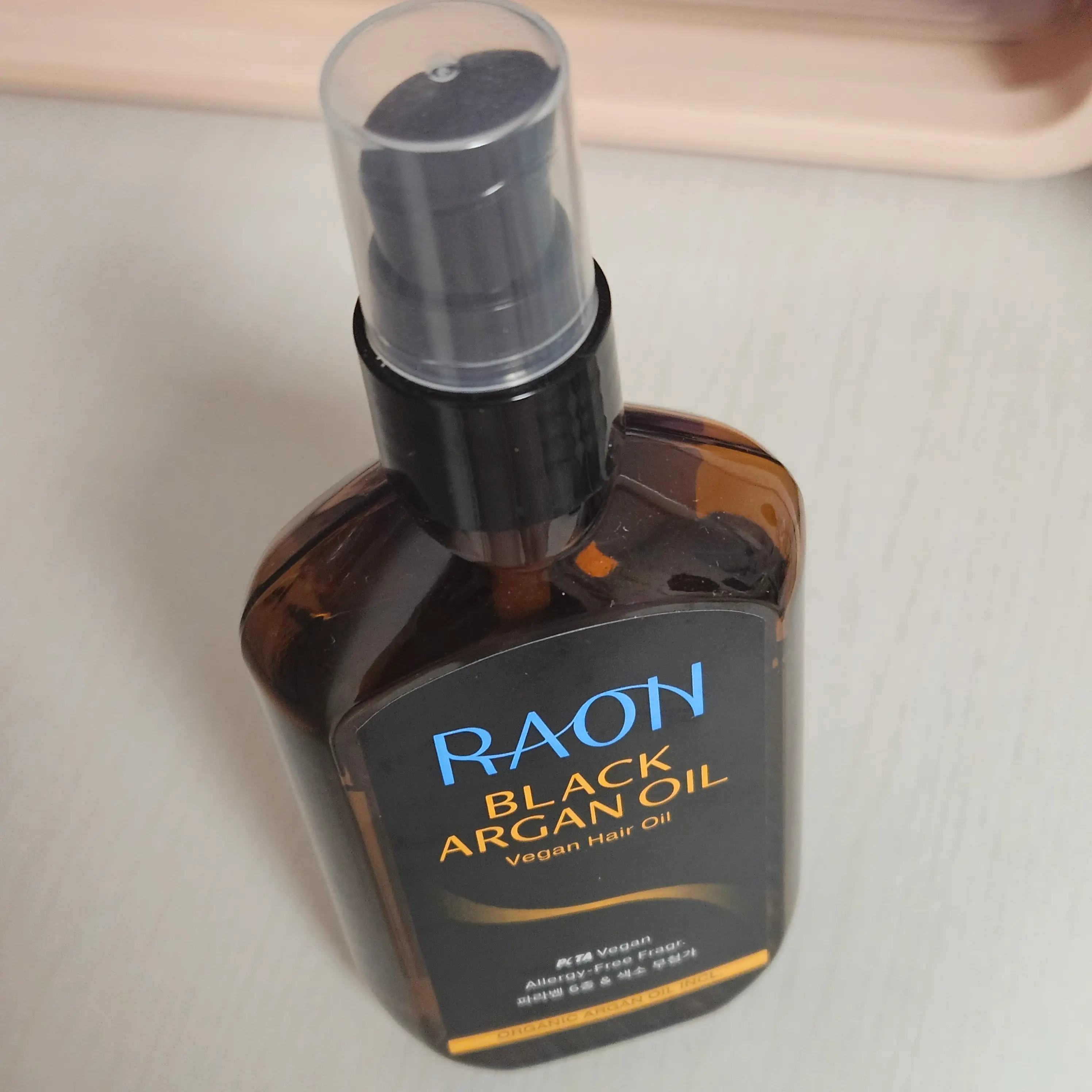 선택된 언니의파우치 리뷰 이미지 - [블랙 아르간 헤어 오일 에센스]