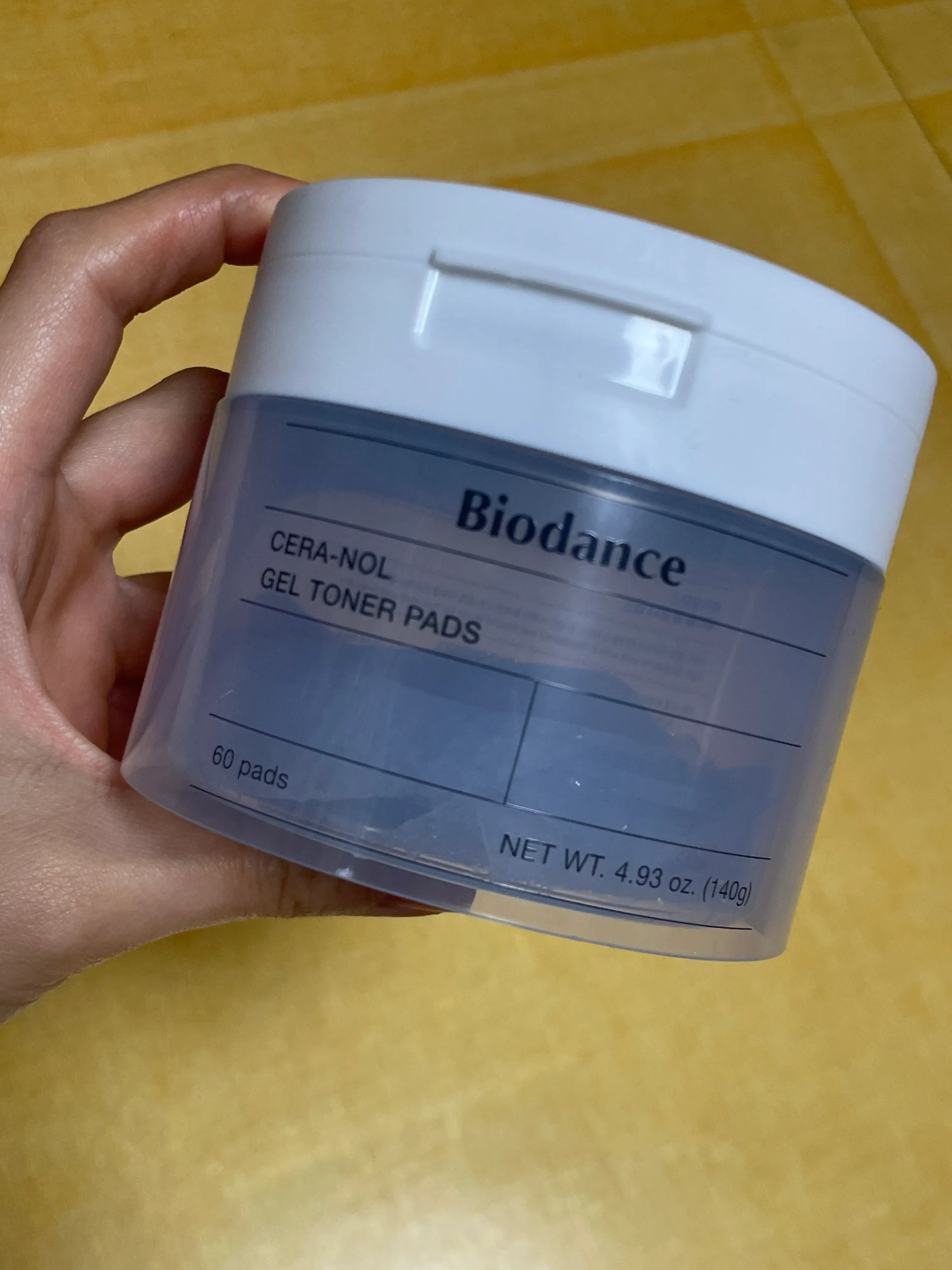 선택된 언니의파우치 리뷰 이미지 - [세라놀 겔 토너 패드 ]