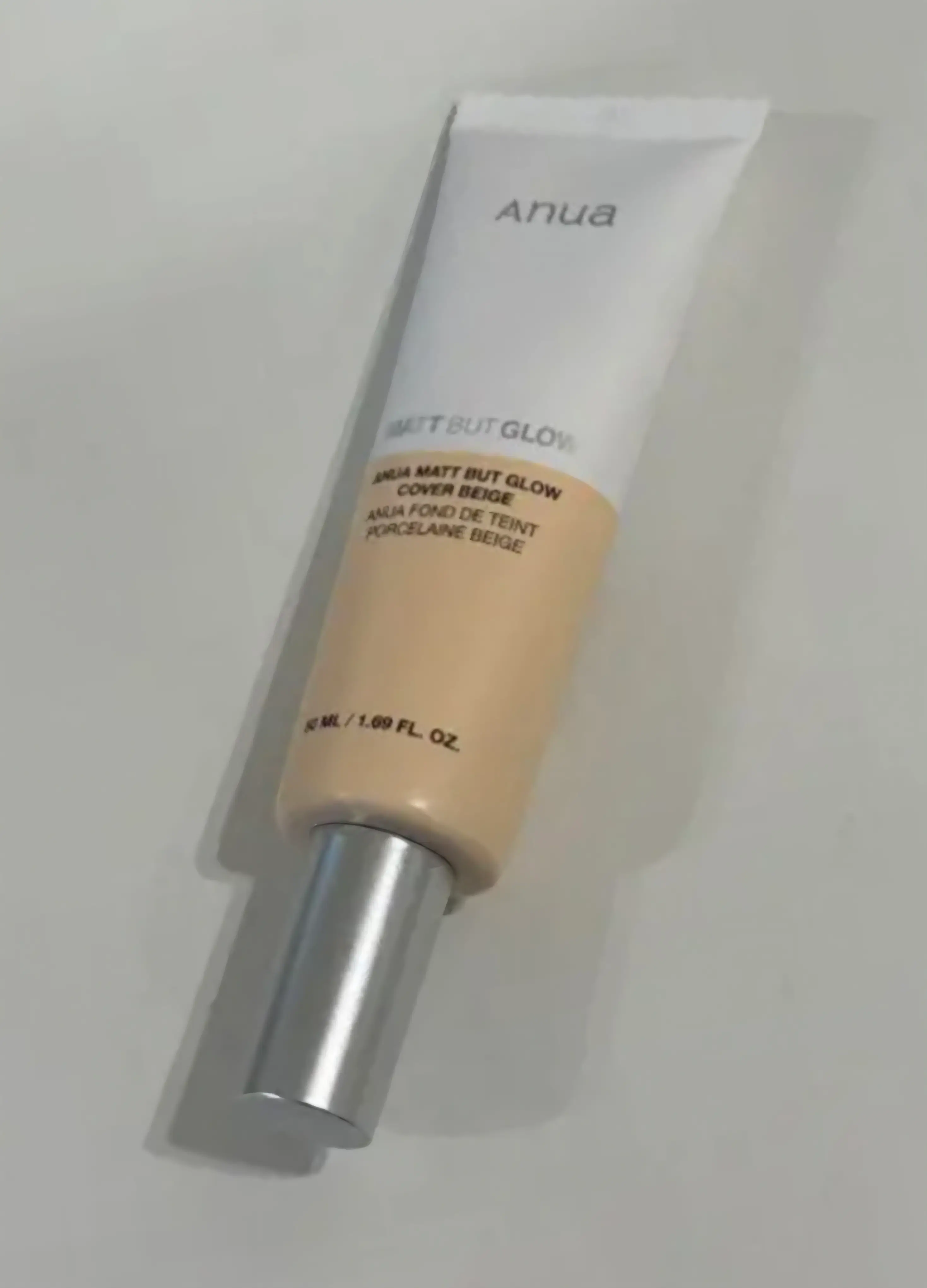 선택된 언니의파우치 리뷰 이미지 - [매트벗글로우 커버 베이지]