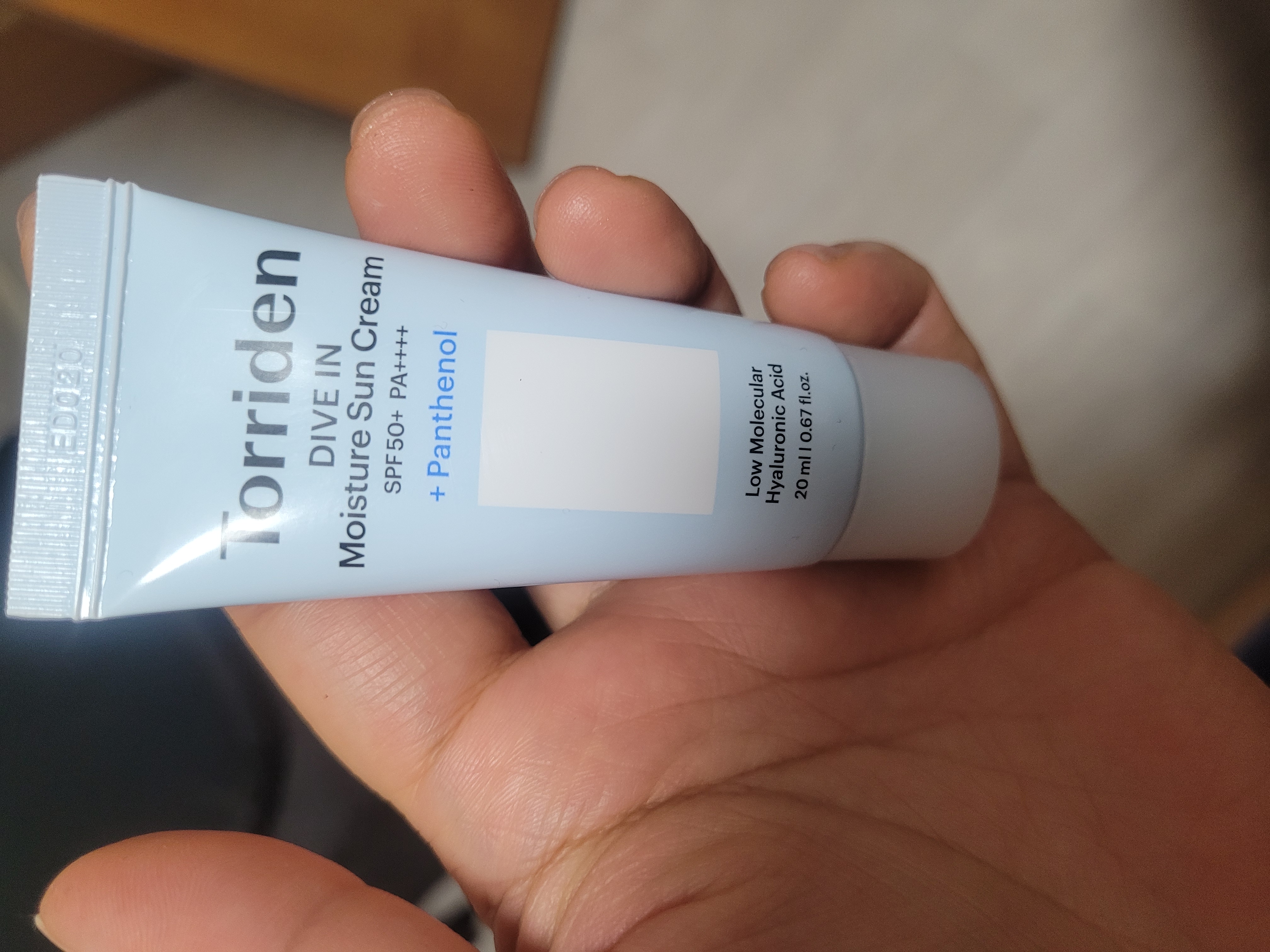 선택된 언니의파우치 리뷰 이미지 - [다이브인 모이스처 선크림]