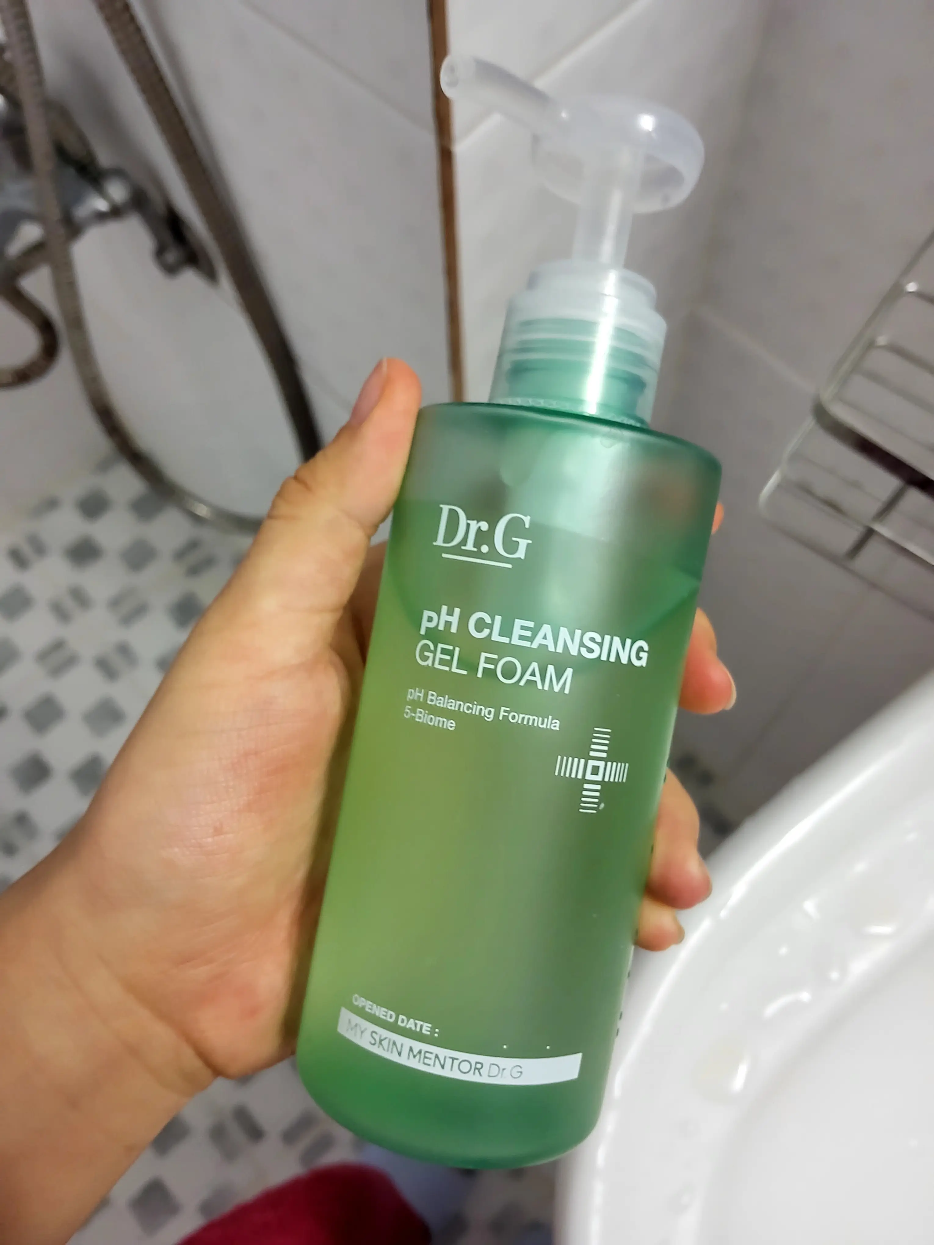 선택된 언니의파우치 리뷰 이미지 - [약산성 클렌징 젤 폼]