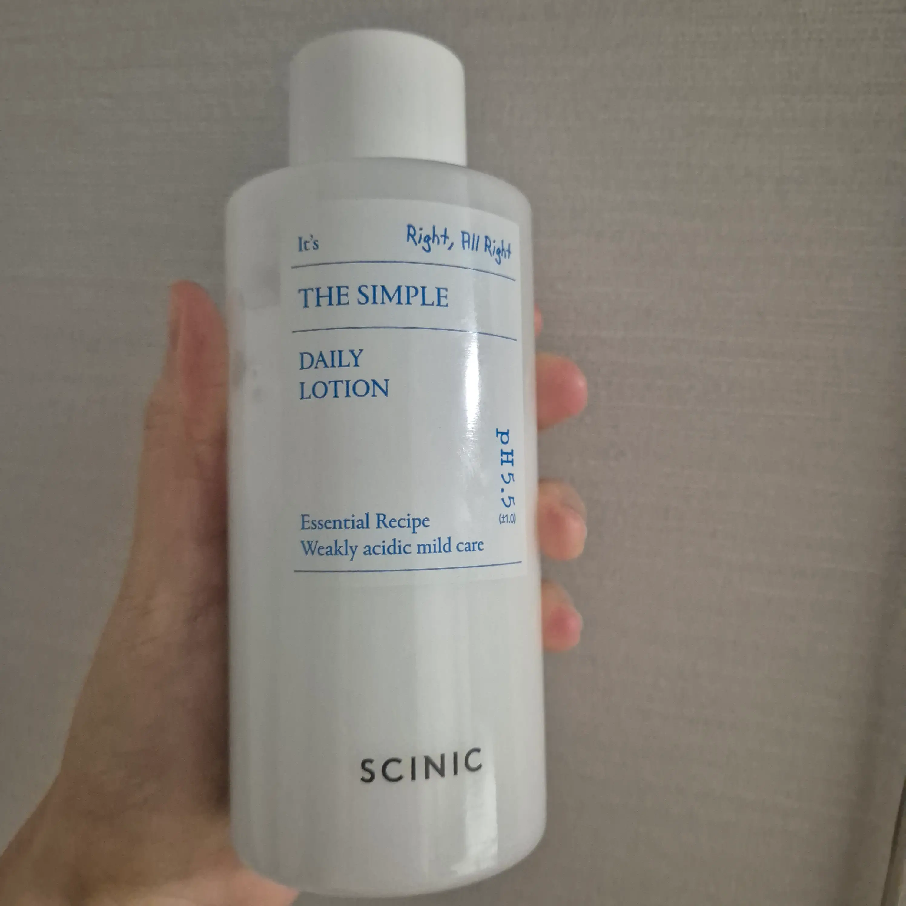 선택된 언니의파우치 리뷰 이미지 - [더 심플 데일리 로션]