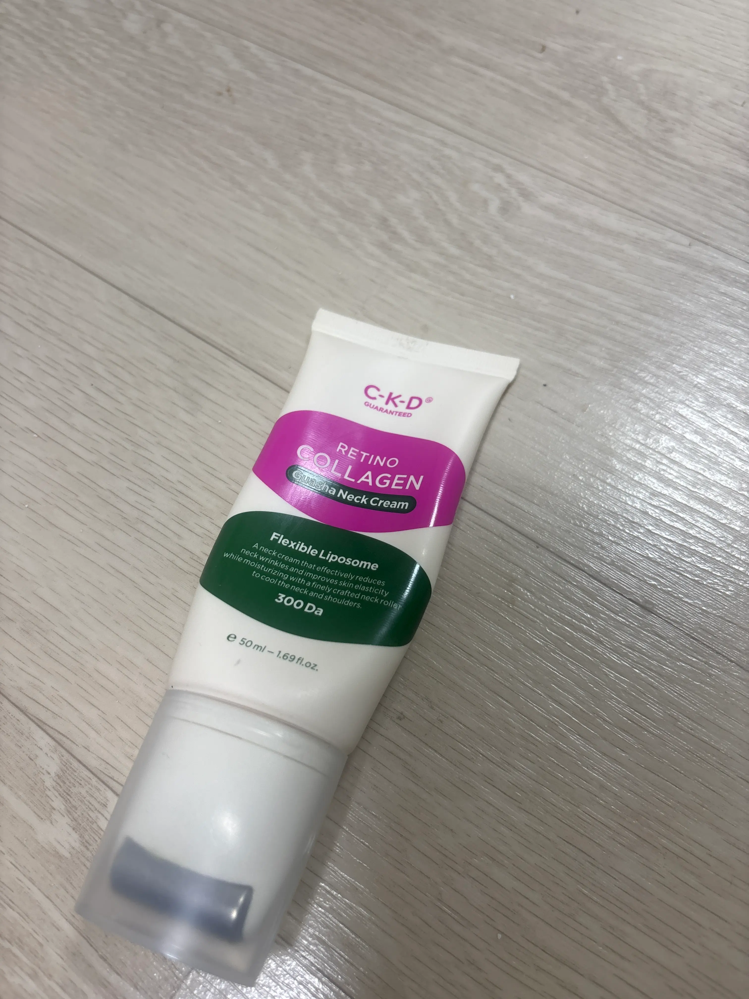선택된 언니의파우치 리뷰 이미지 - [레티노콜라겐 저분자 300 괄사 목주름 크림]