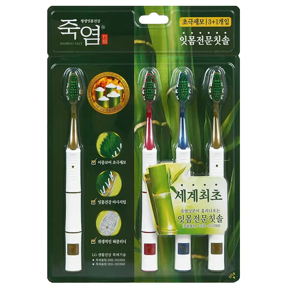 죽염칫솔 잇몸전문 초극세모