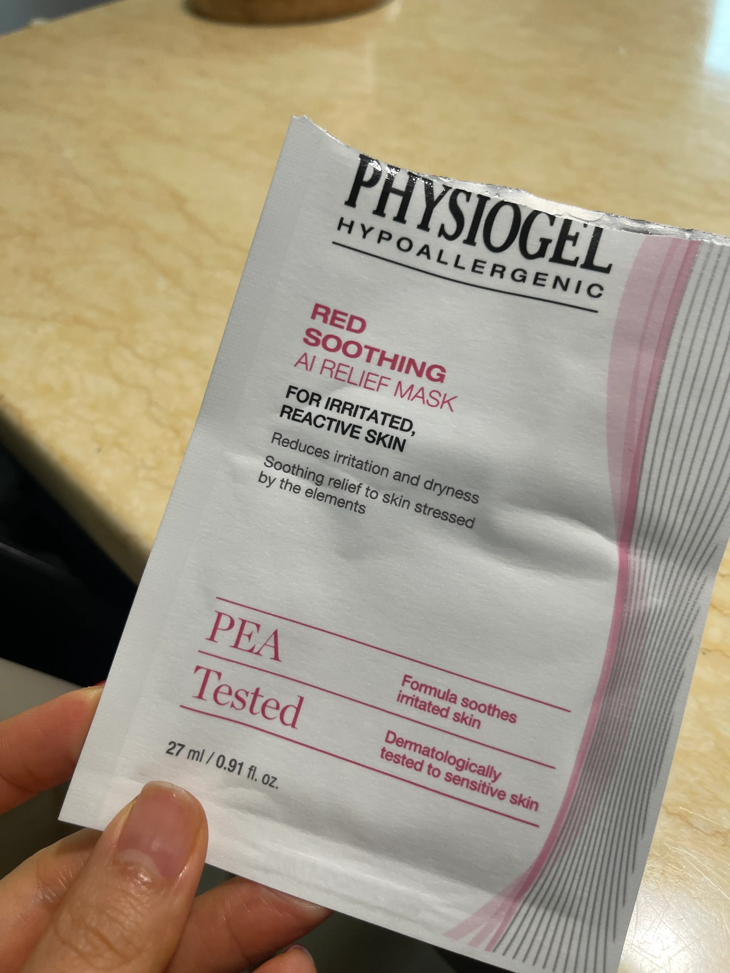 선택된 언니의파우치 리뷰 이미지 - [레드수딩 AI 릴리프 마스크]