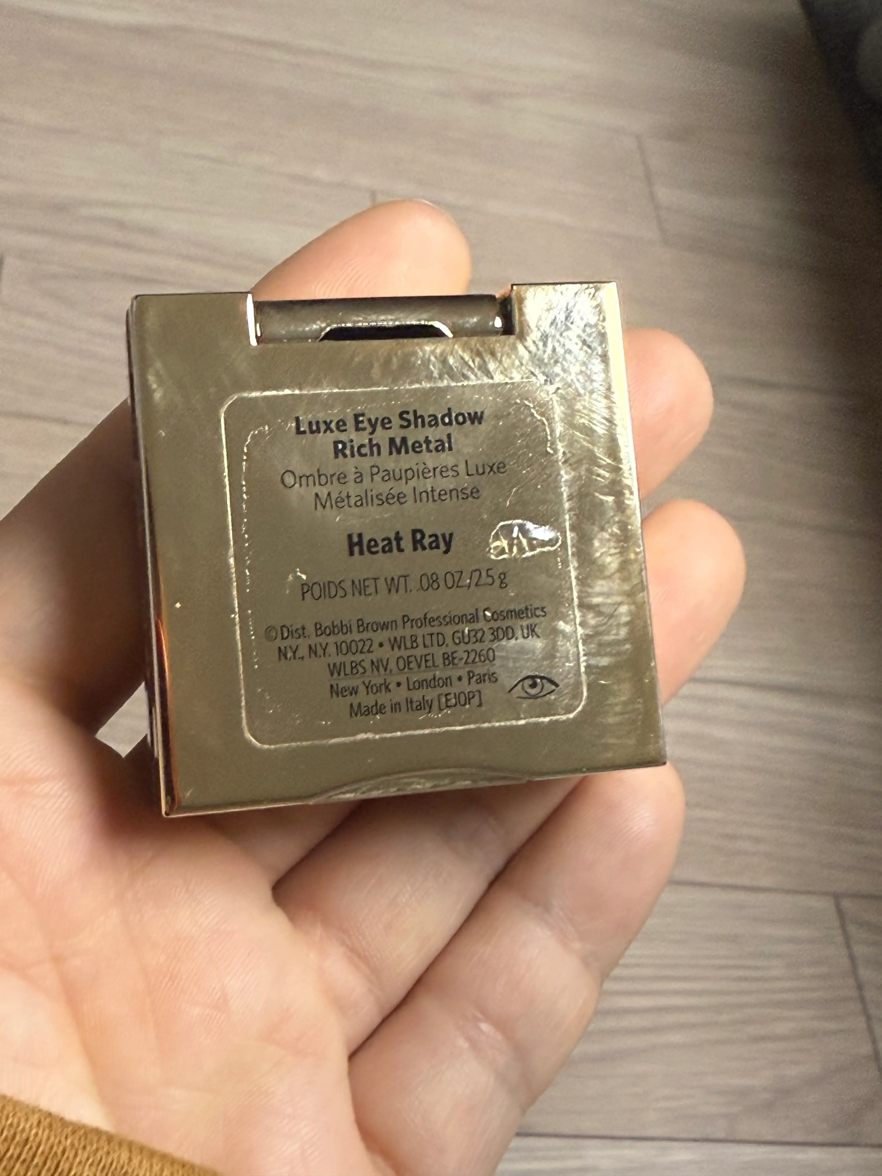 선택된 언니의파우치 리뷰 이미지 - [럭스 아이섀도우 리치 메탈  [히트레이]]