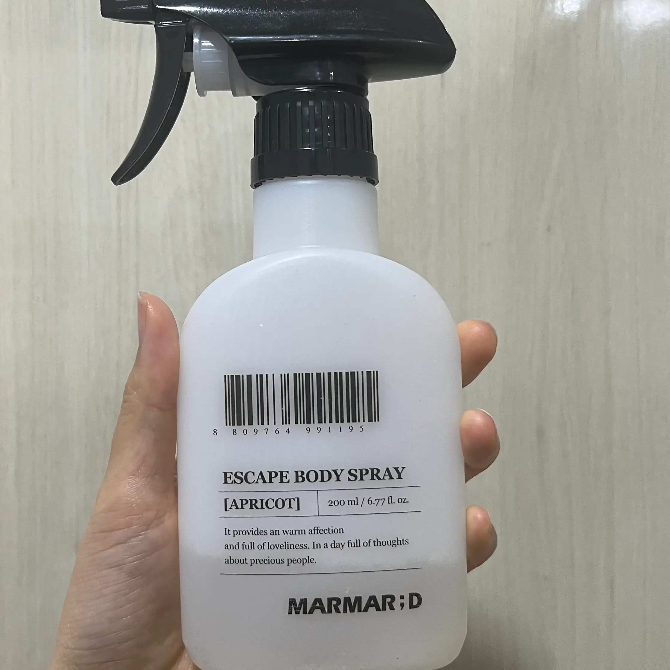 선택된 언니의파우치 리뷰 이미지 - [이스케이프 어프리콧 바디스프레이]