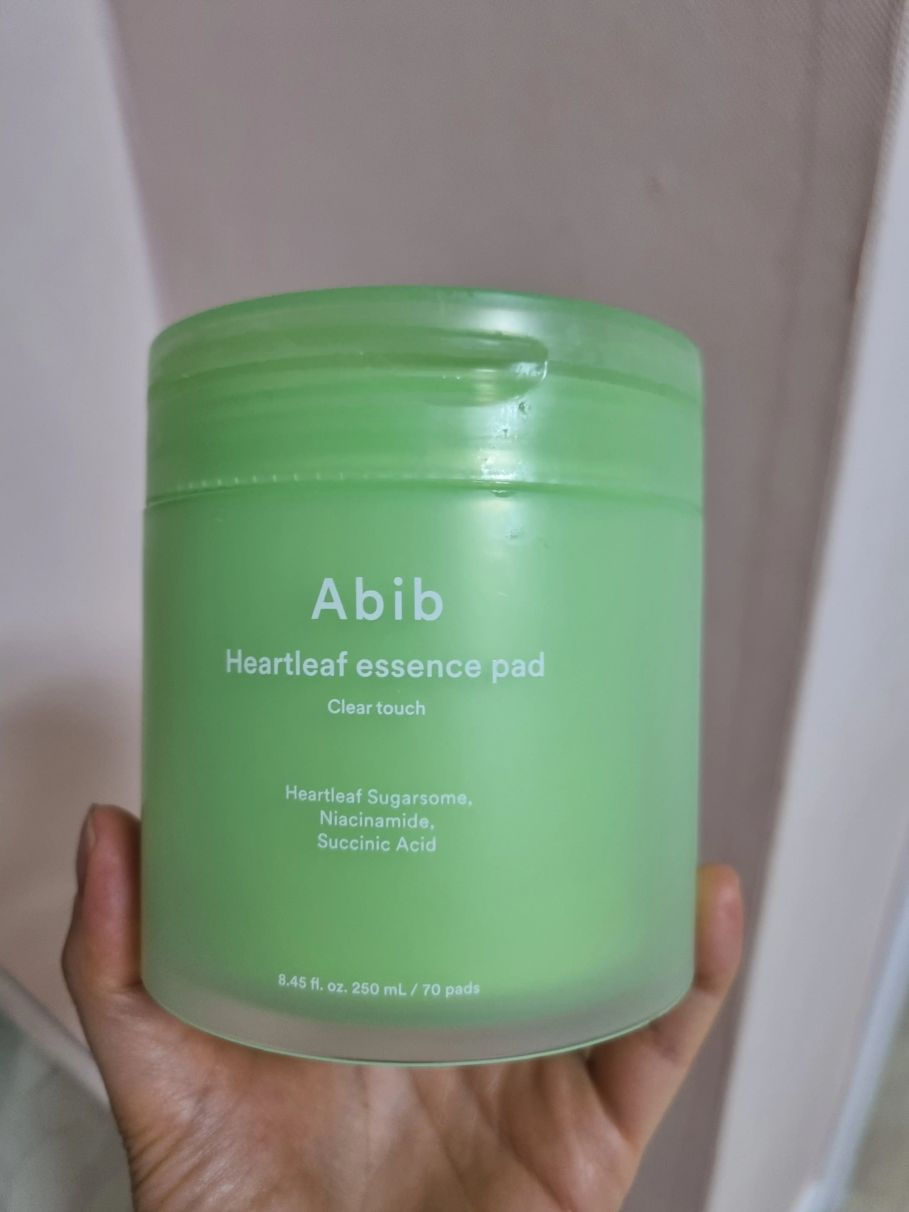 선택된 언니의파우치 리뷰 이미지 - [어성초 흔적 에센스 패드 클리어터치]