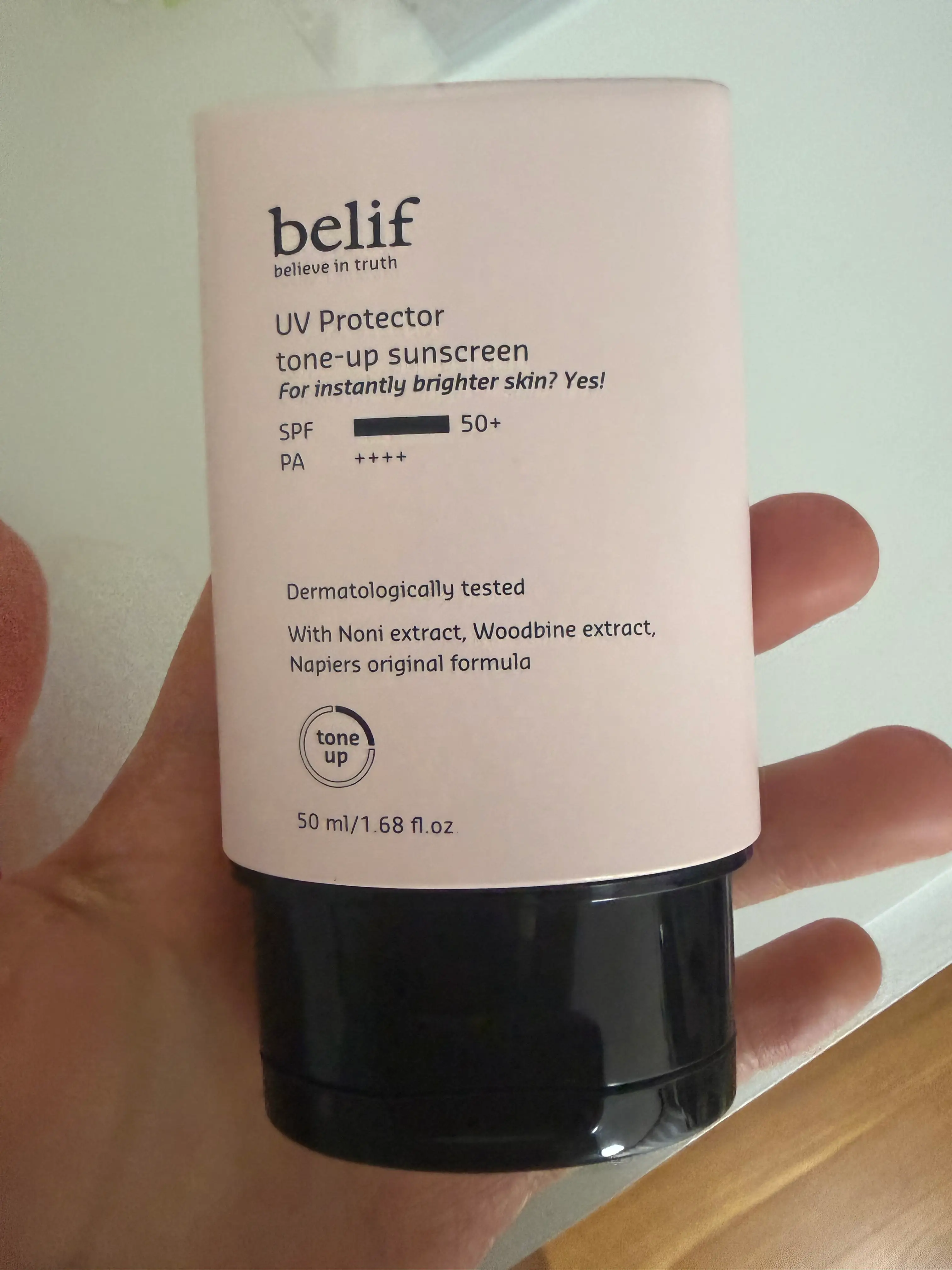 선택된 언니의파우치 리뷰 이미지 - [UV 프로텍터 톤업 선스크린]