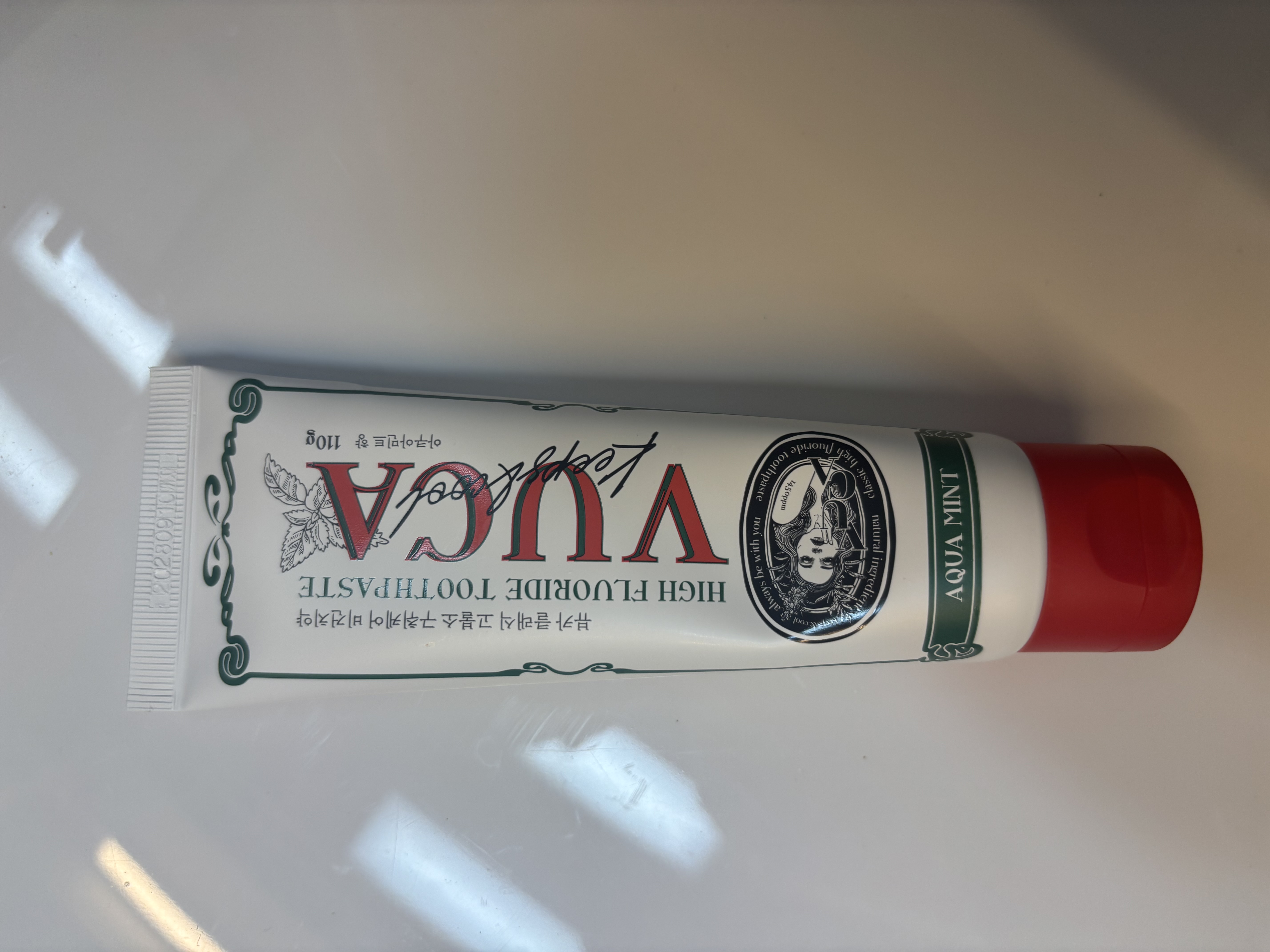 선택된 언니의파우치 리뷰 이미지 - [클래식 고불소 구취케어 치약 [아쿠아민트향]]