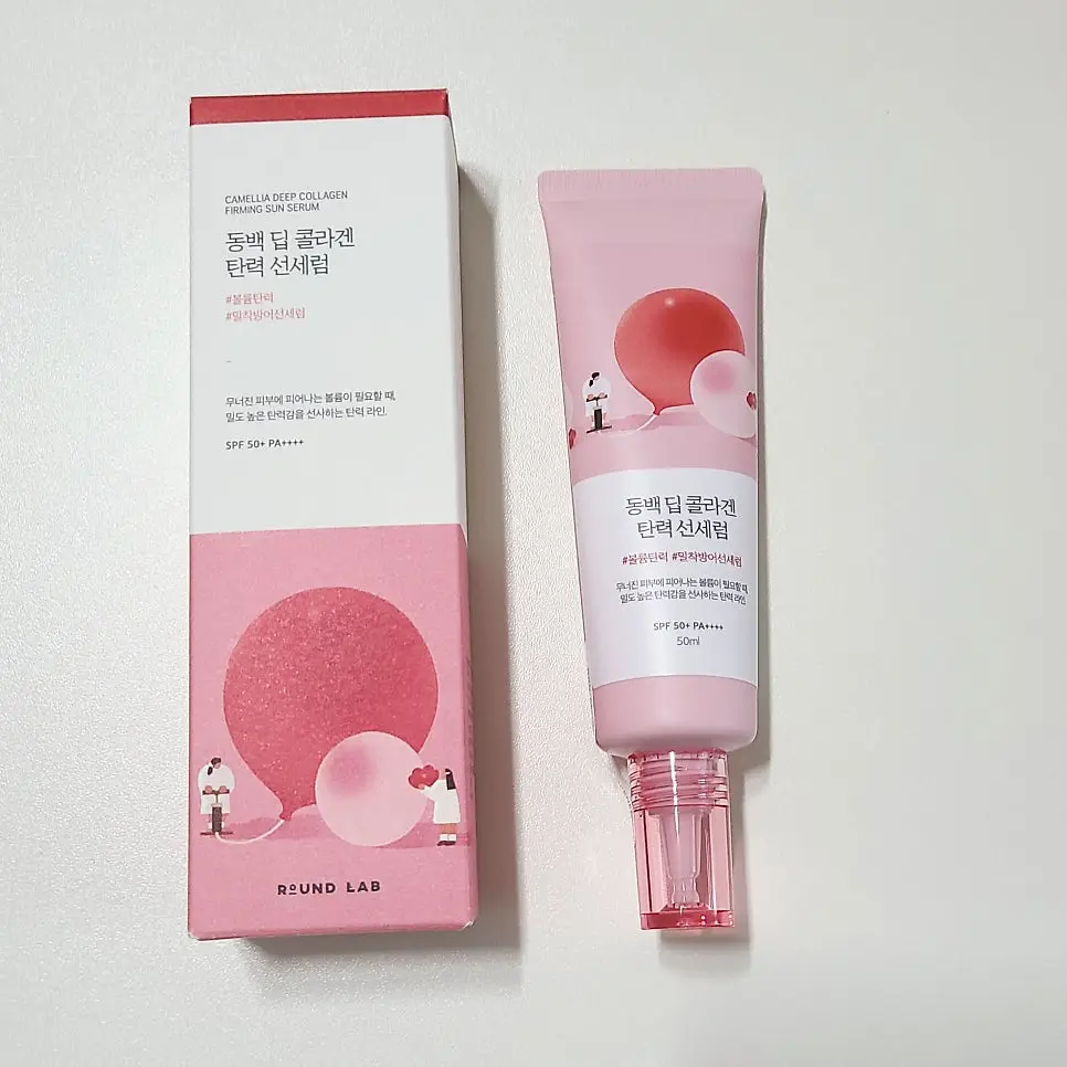 선택된 언니의파우치 리뷰 이미지 - [동백 딥 콜라겐 탄력 선세럼]