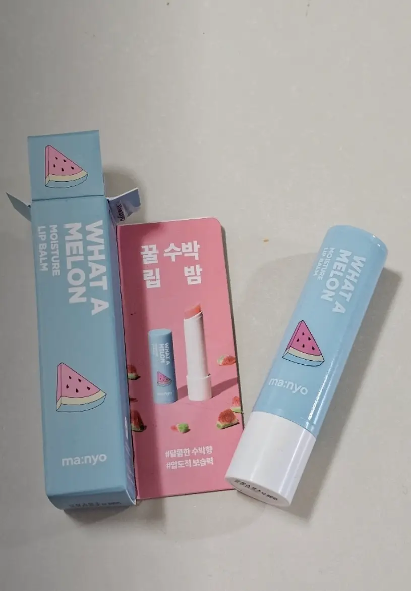 선택된 언니의파우치 리뷰 이미지 - [왓 어 멜론 모이스처 립 밤]